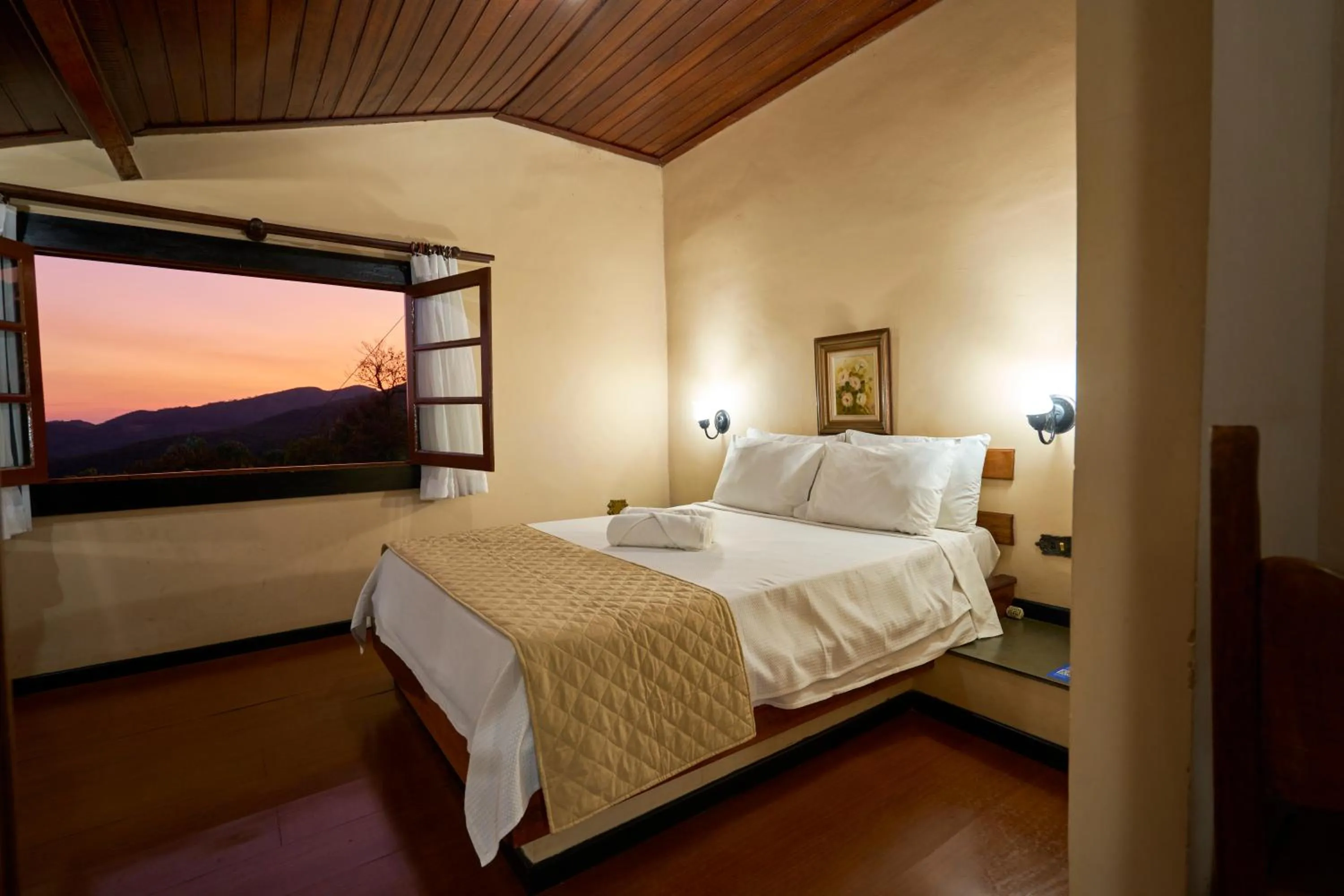 Bed in SESC OURO PRETO
