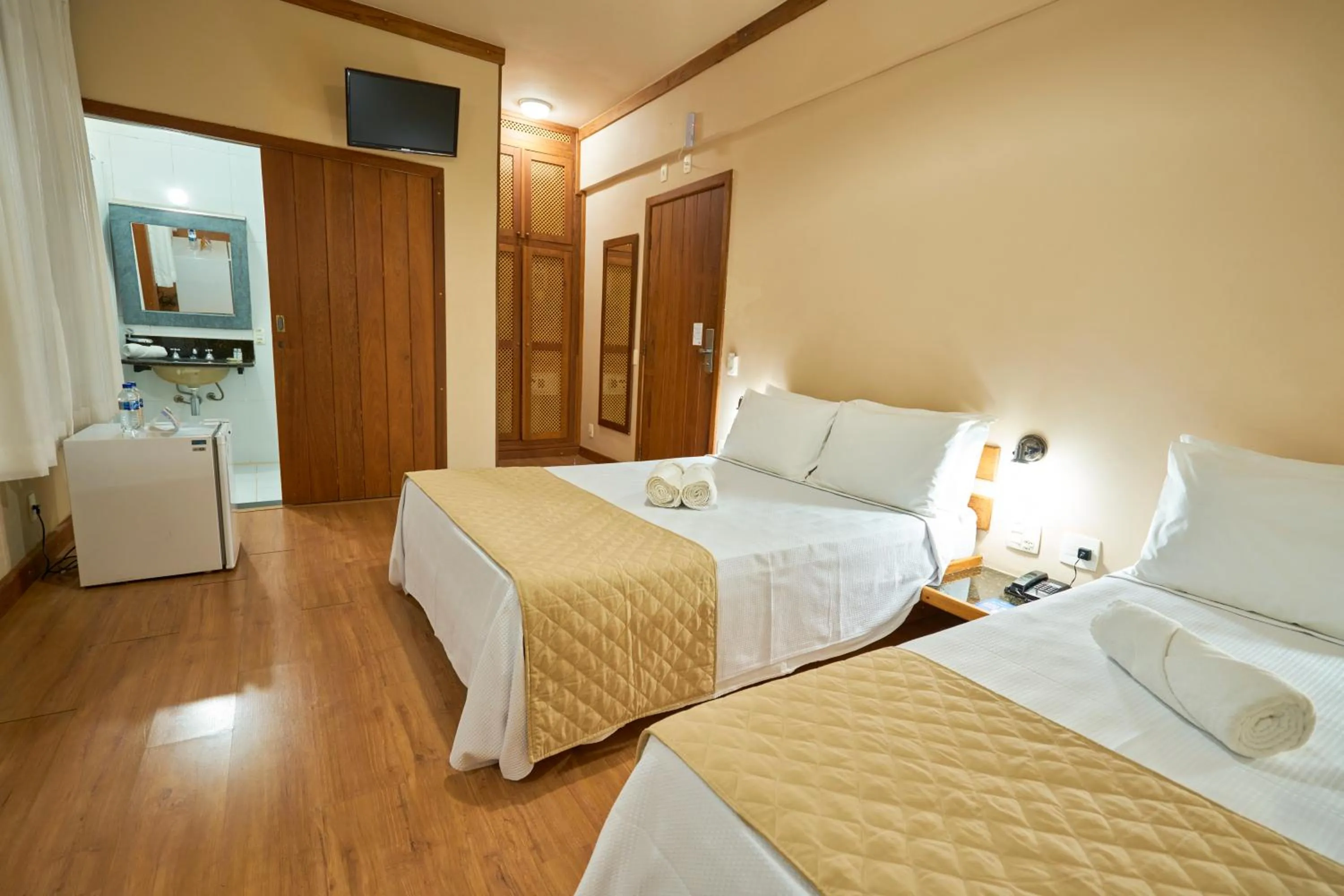 Bed in SESC OURO PRETO