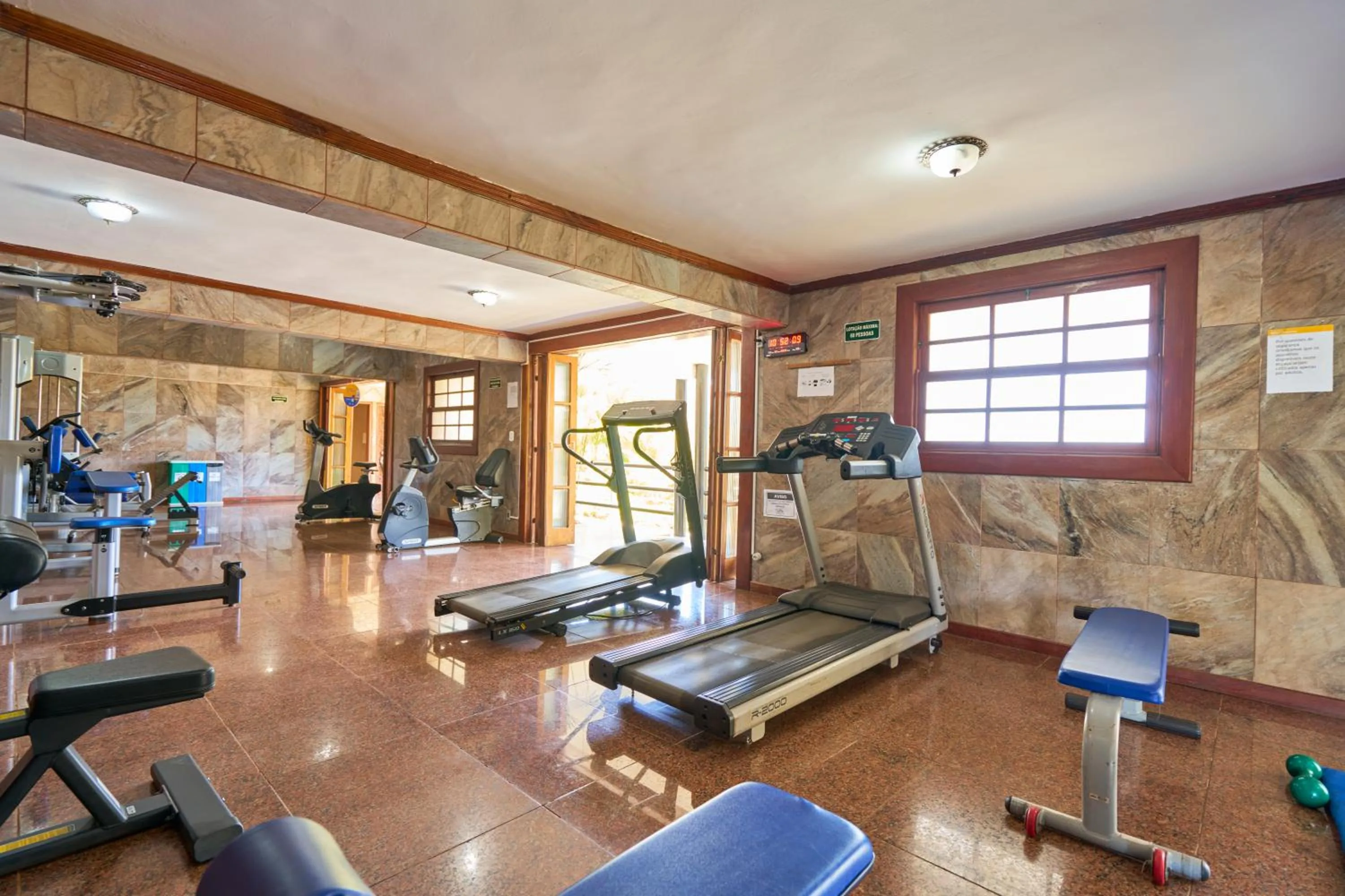 Fitness centre/facilities in SESC OURO PRETO
