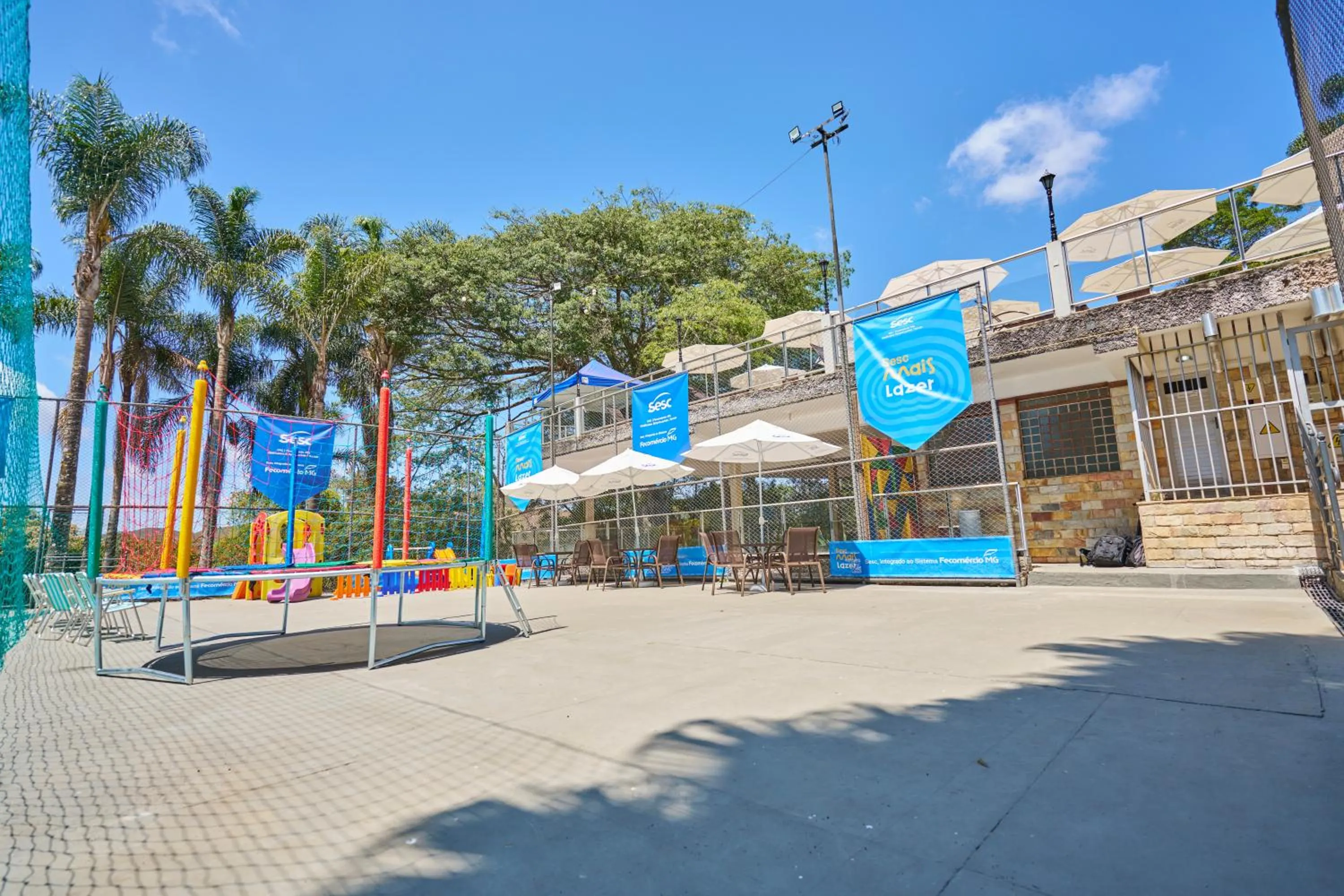 Children play ground in SESC OURO PRETO