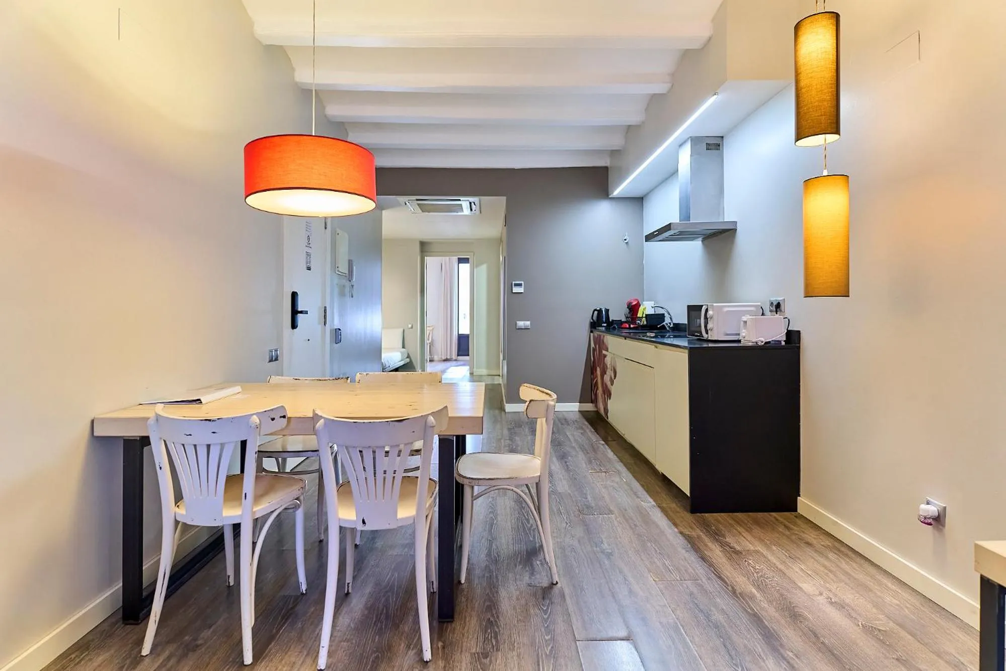 Kitchen or kitchenette in Montserrat Apartments by gaiarooms