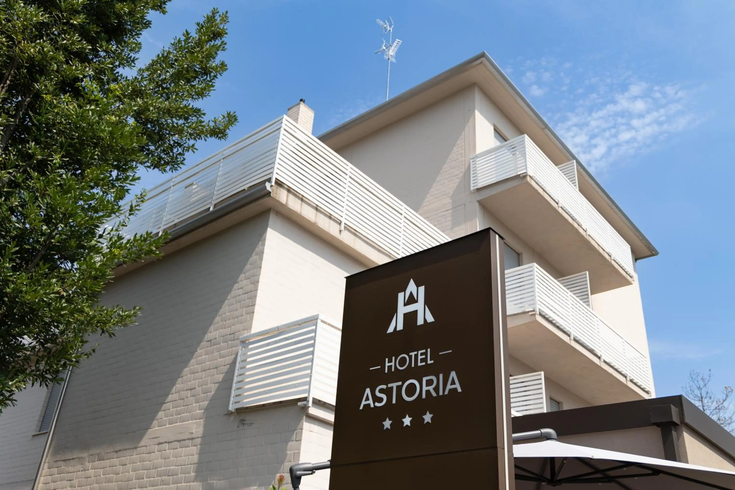 Property building in Hotel Astoria