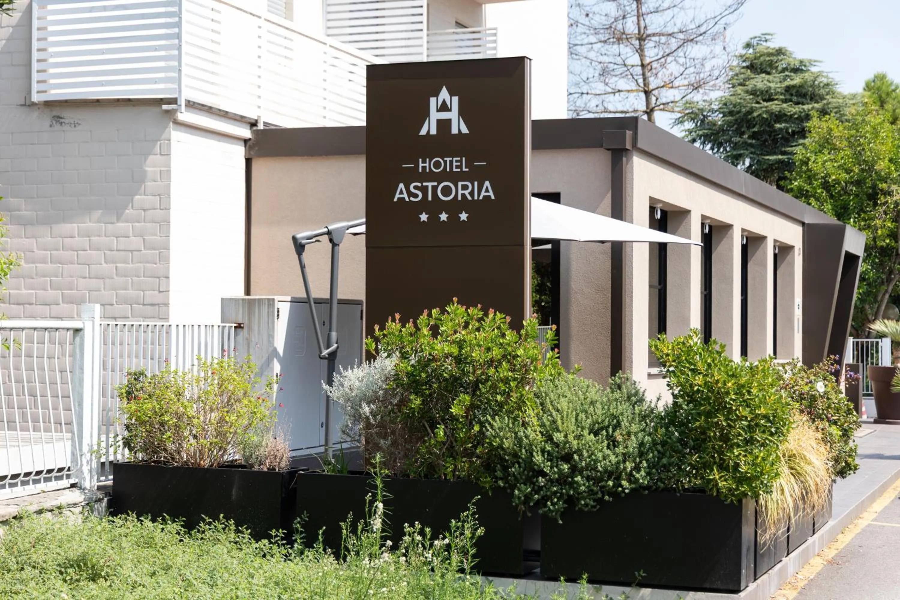 Property building in Hotel Astoria