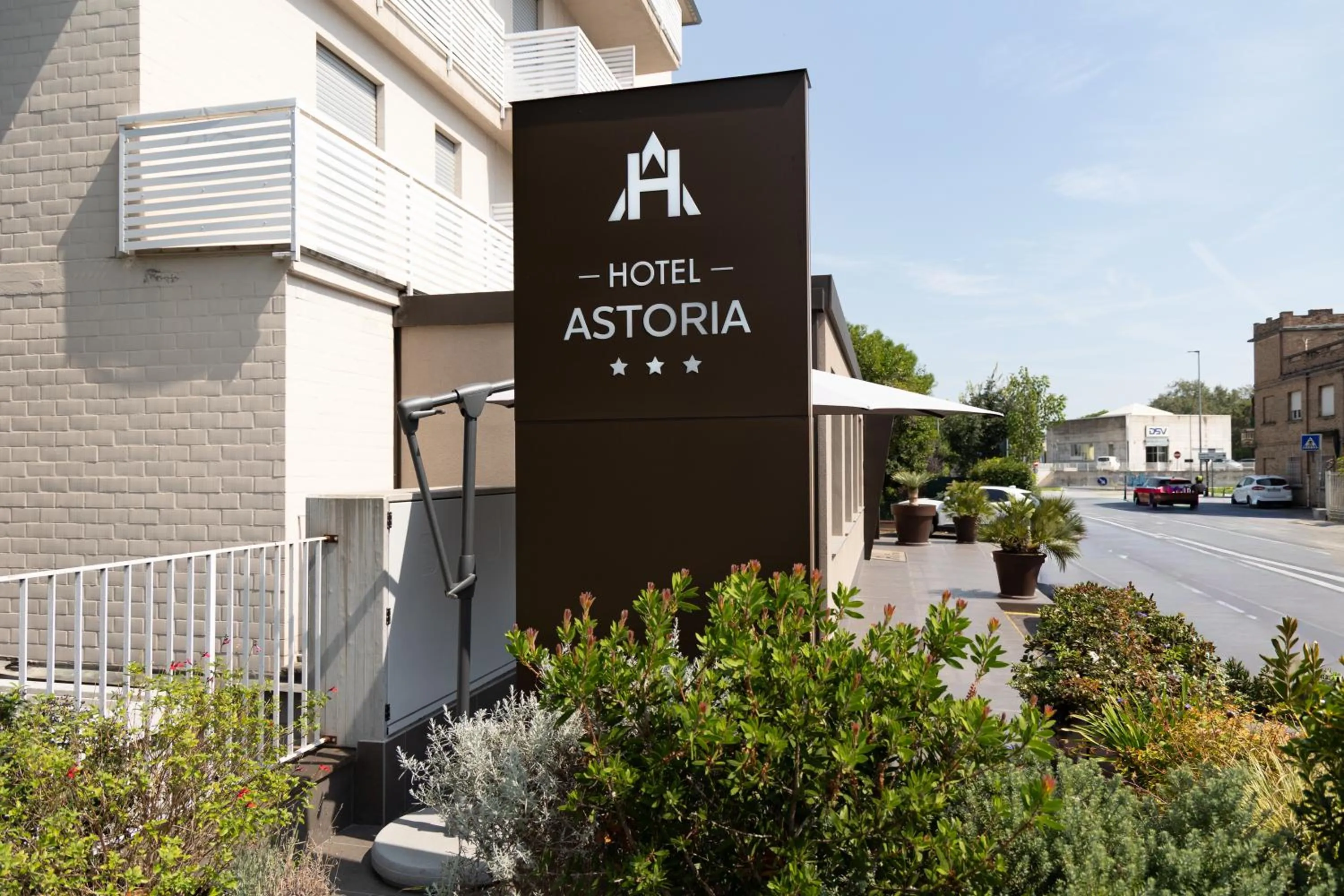Property building in Hotel Astoria