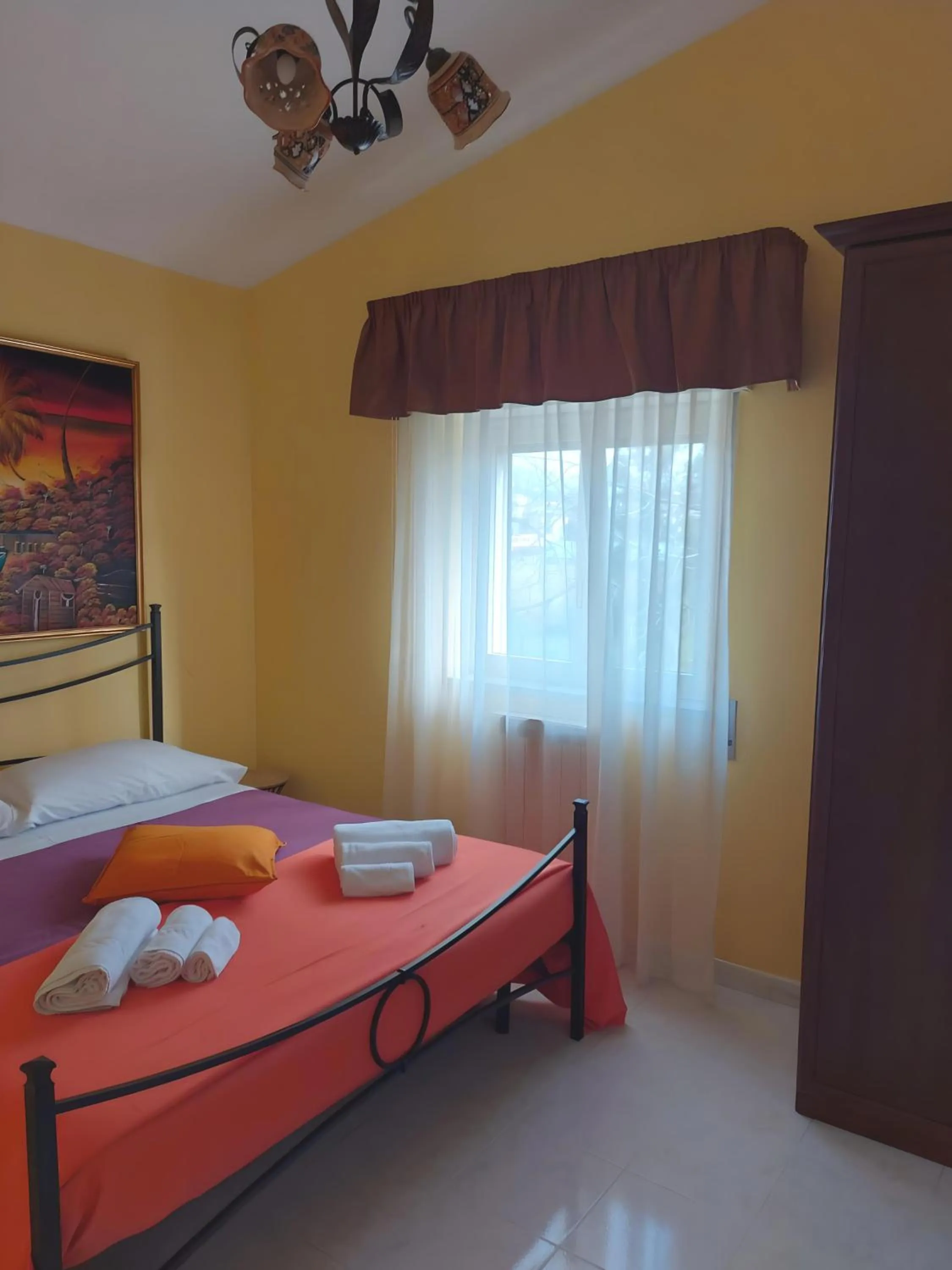 Bed in Villa Nadira