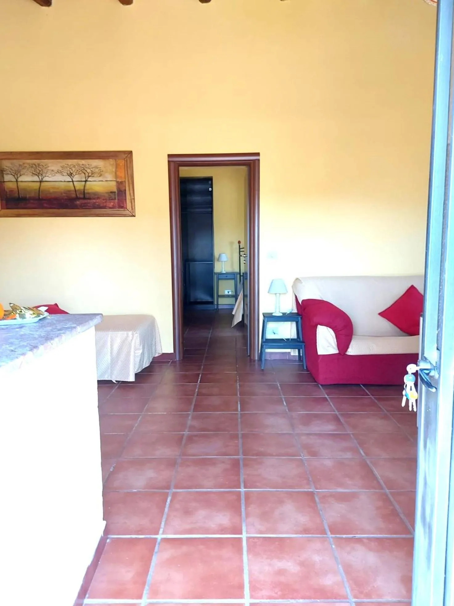 Living room in Villa Nadira