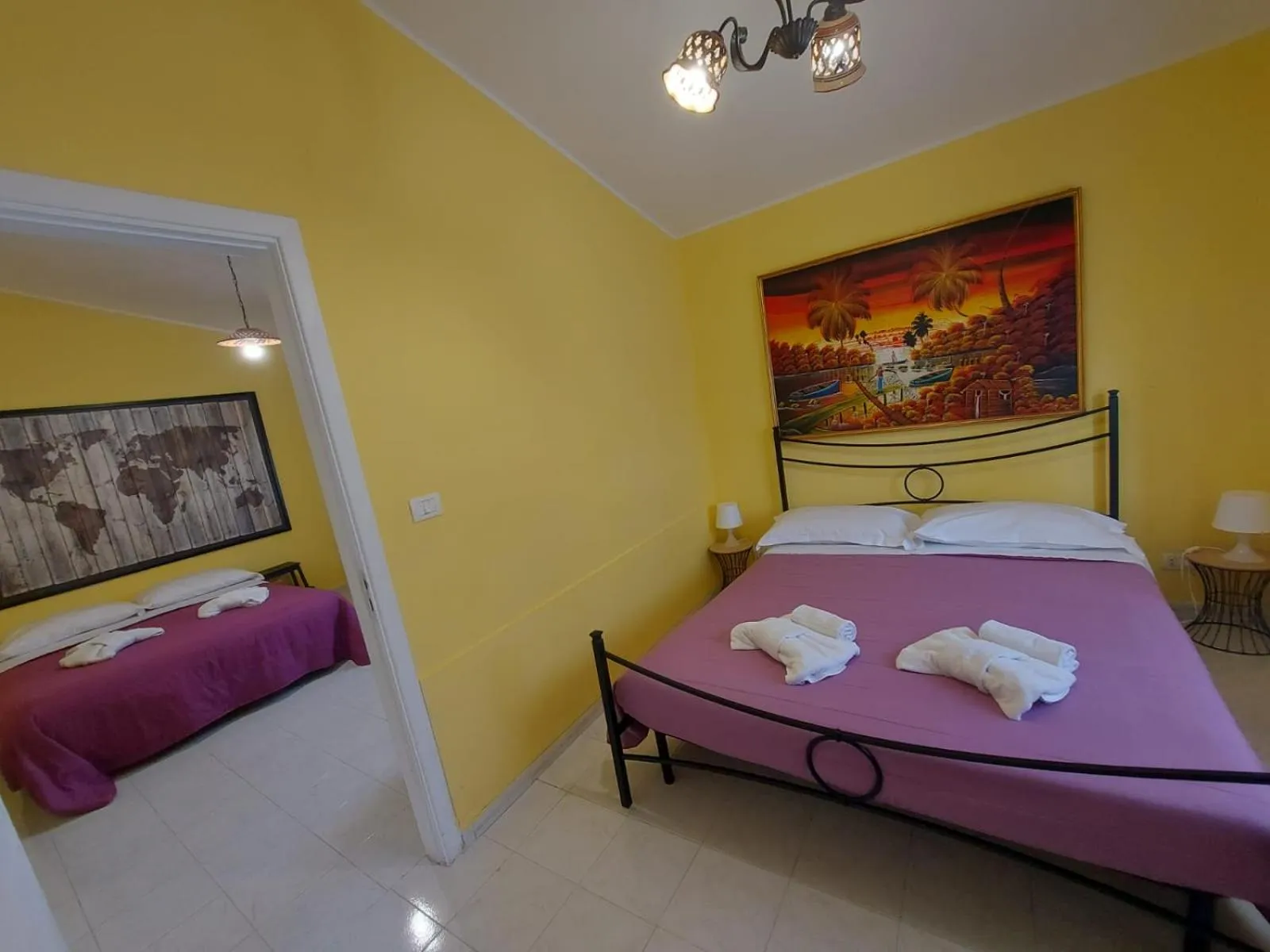 Bed in Villa Nadira