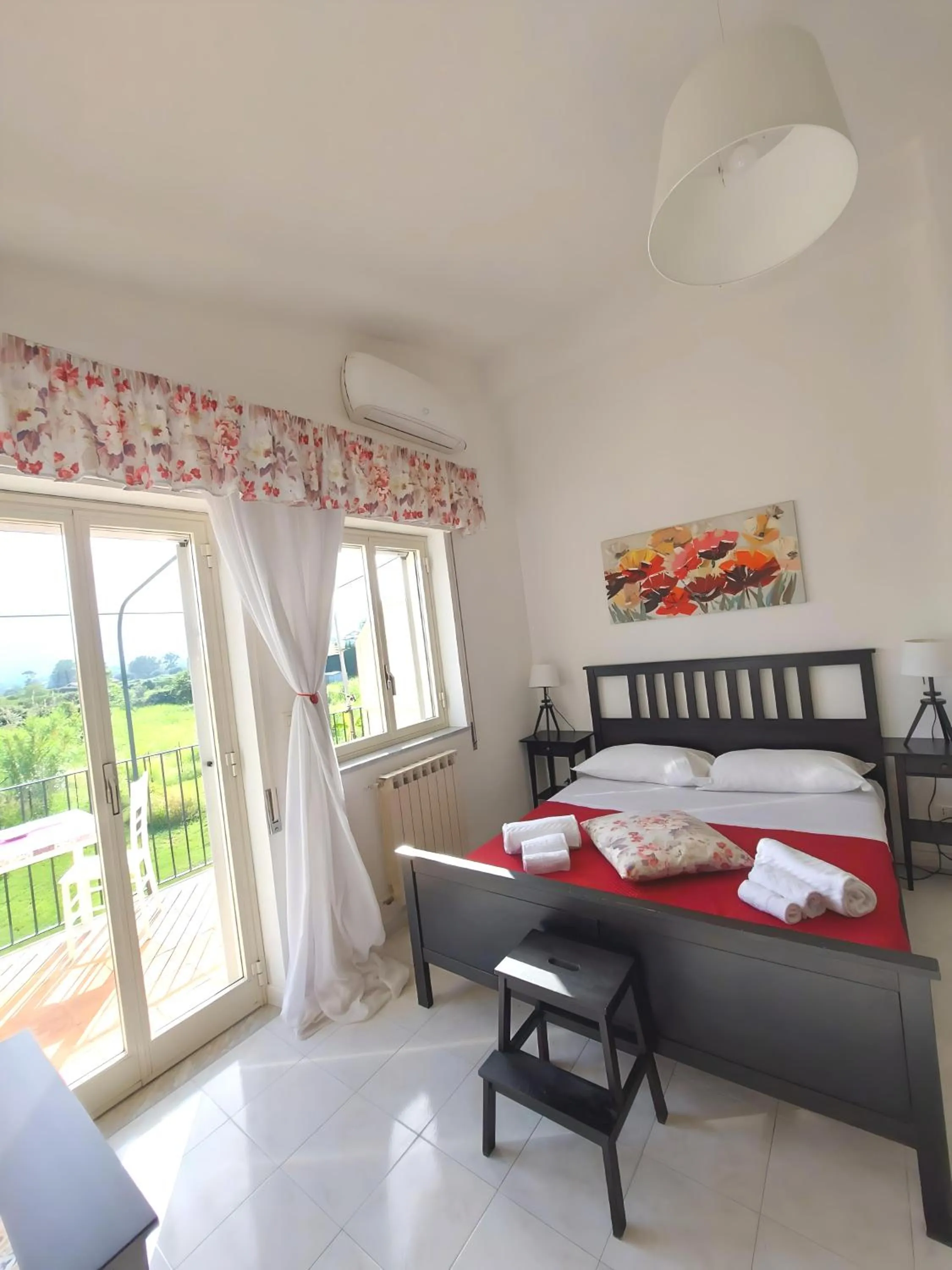 Bed in Villa Nadira