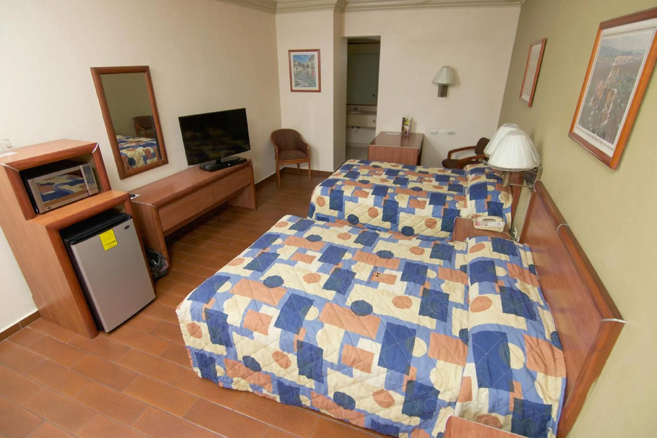 Bed in Hotel Premier