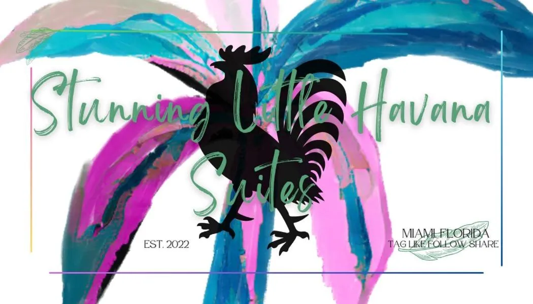 Logo/Certificate/Sign in Stunning Little Havana Suites Close to airport, Calle Ocho, Brickell, Wynwood and the Beaches - Free Parking