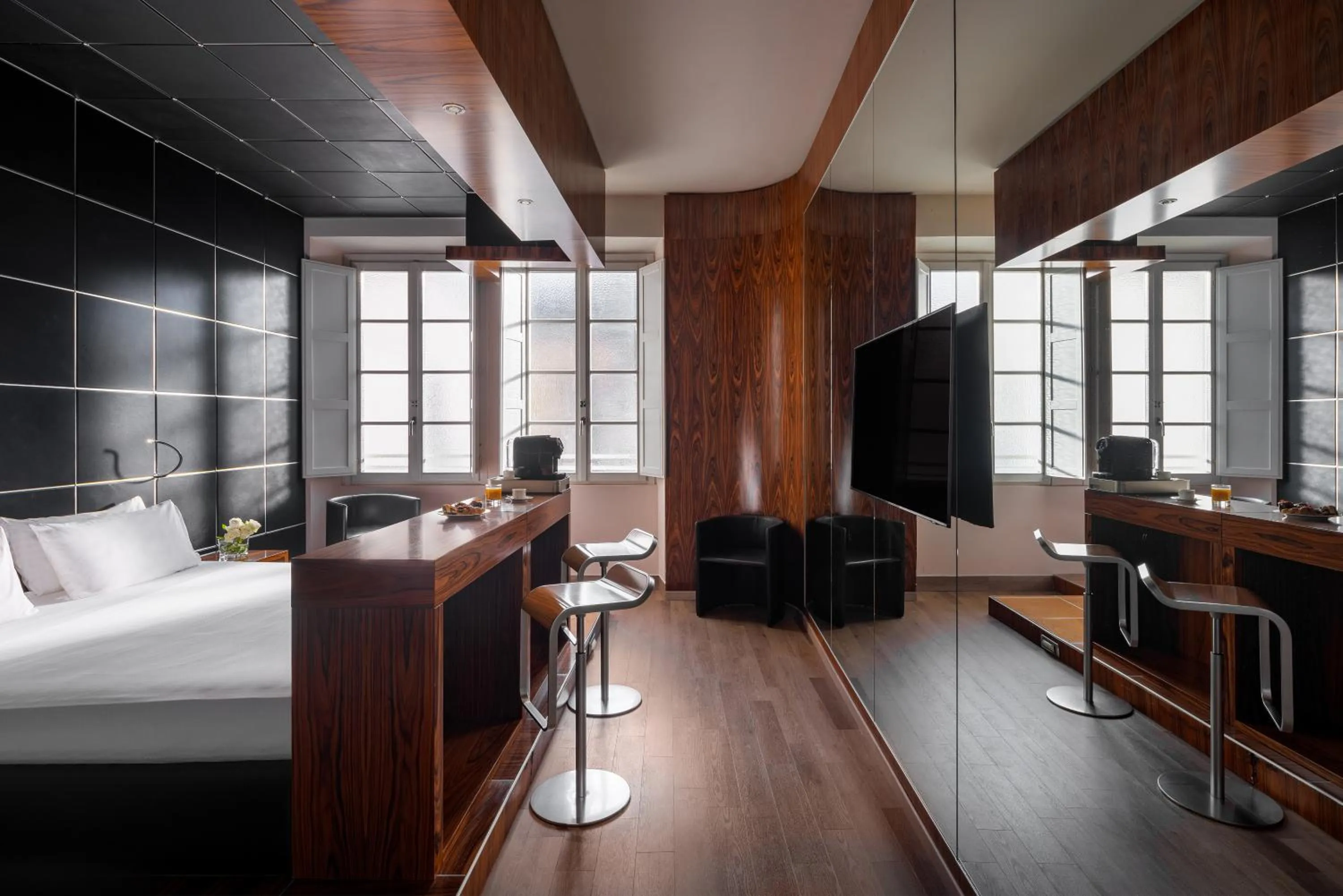 Bedroom, Bed in UNA Hotels Vittoria Firenze