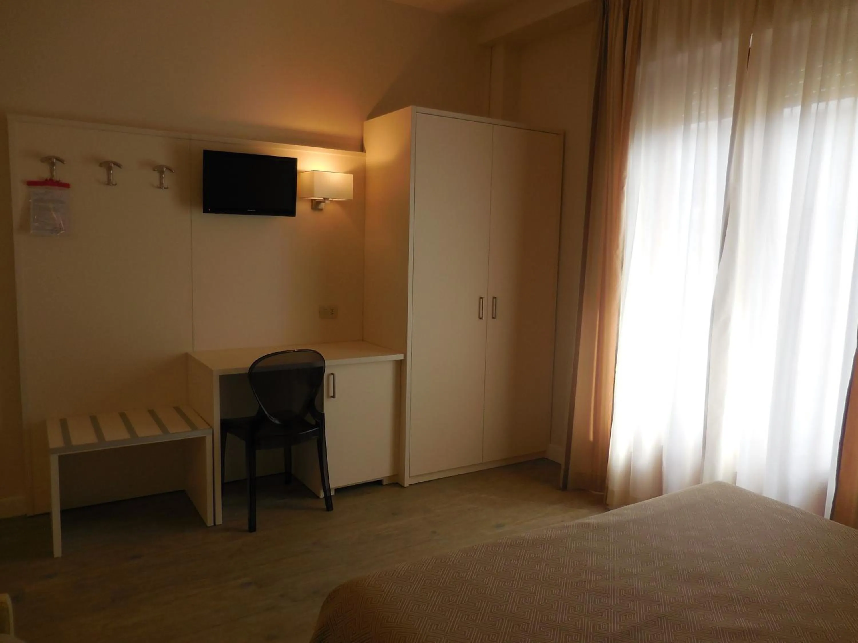 Decorative detail, Bed in Hotel Lupori