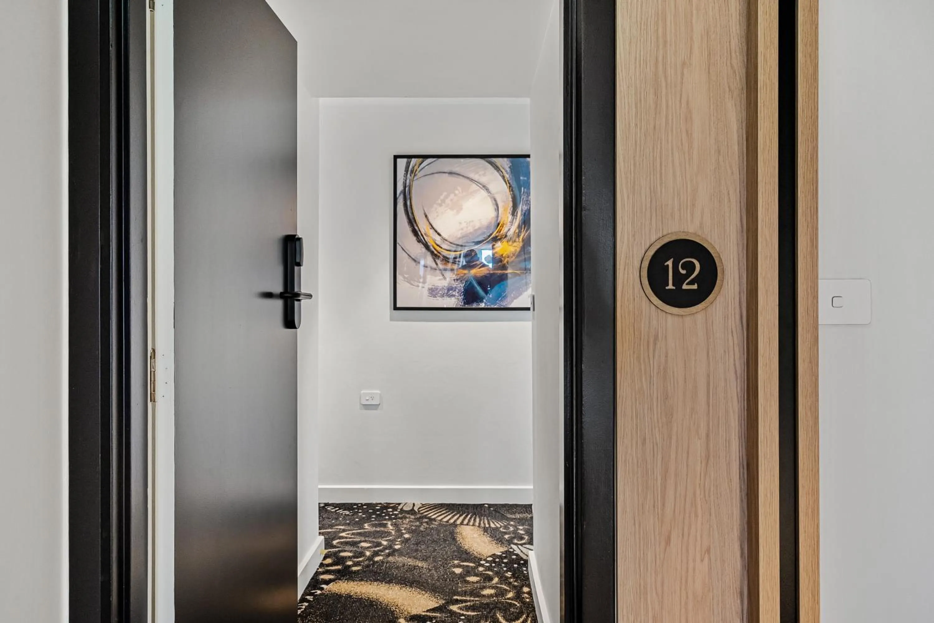 Bed in Prince of Wales Hotel