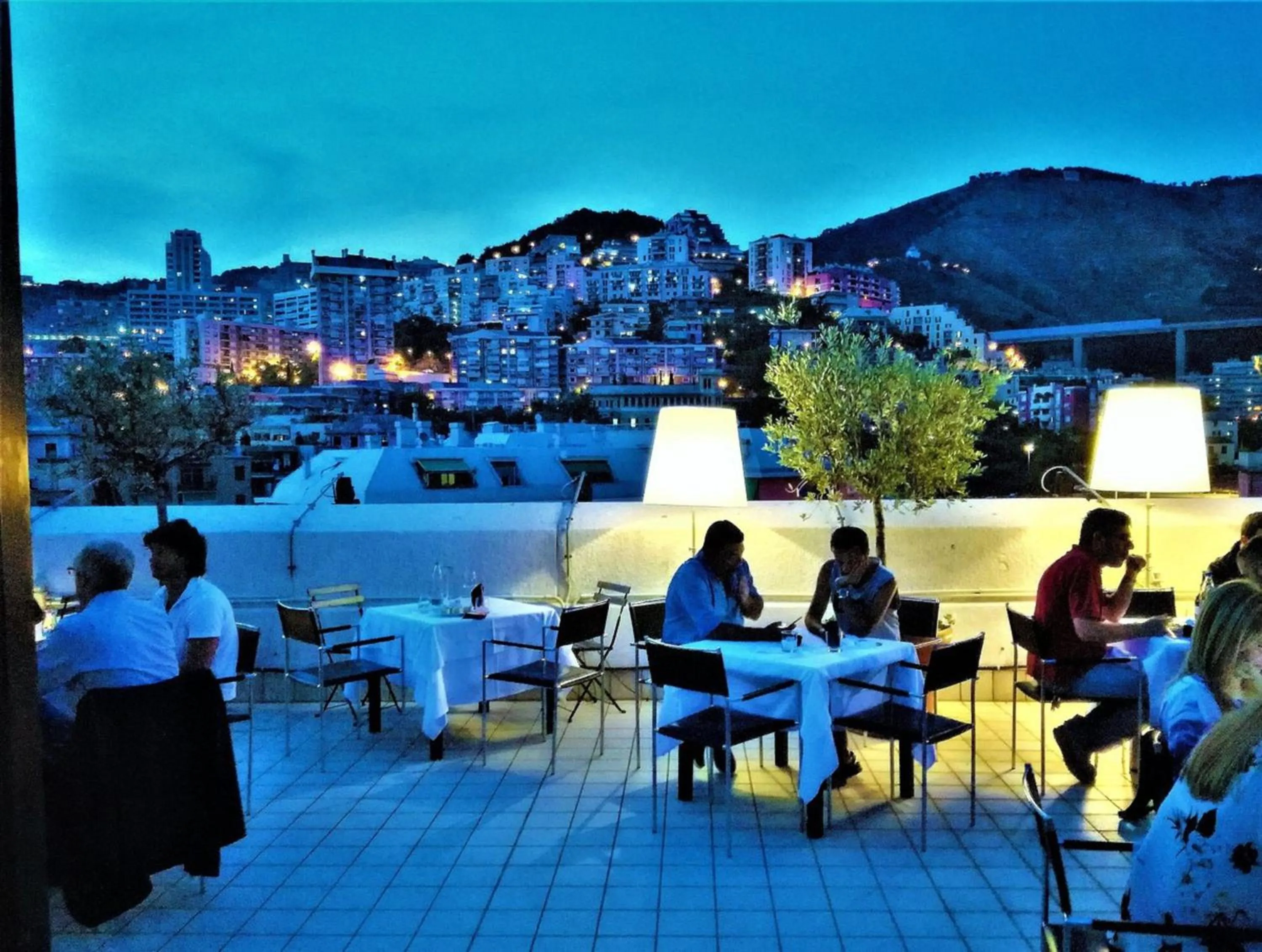 Balcony/Terrace in AC Hotel Genova by Marriott