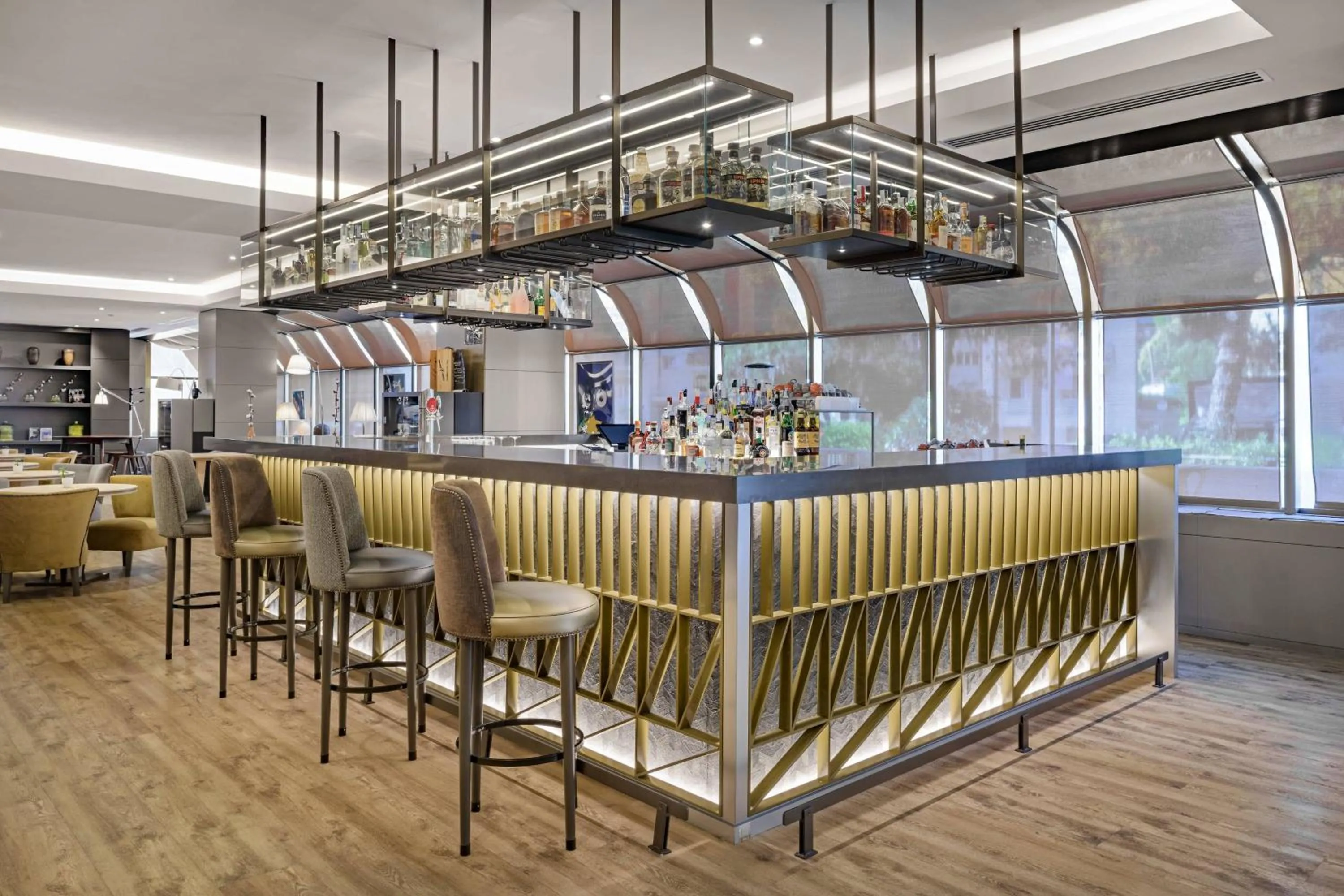 Lounge or bar in AC Hotel Genova by Marriott
