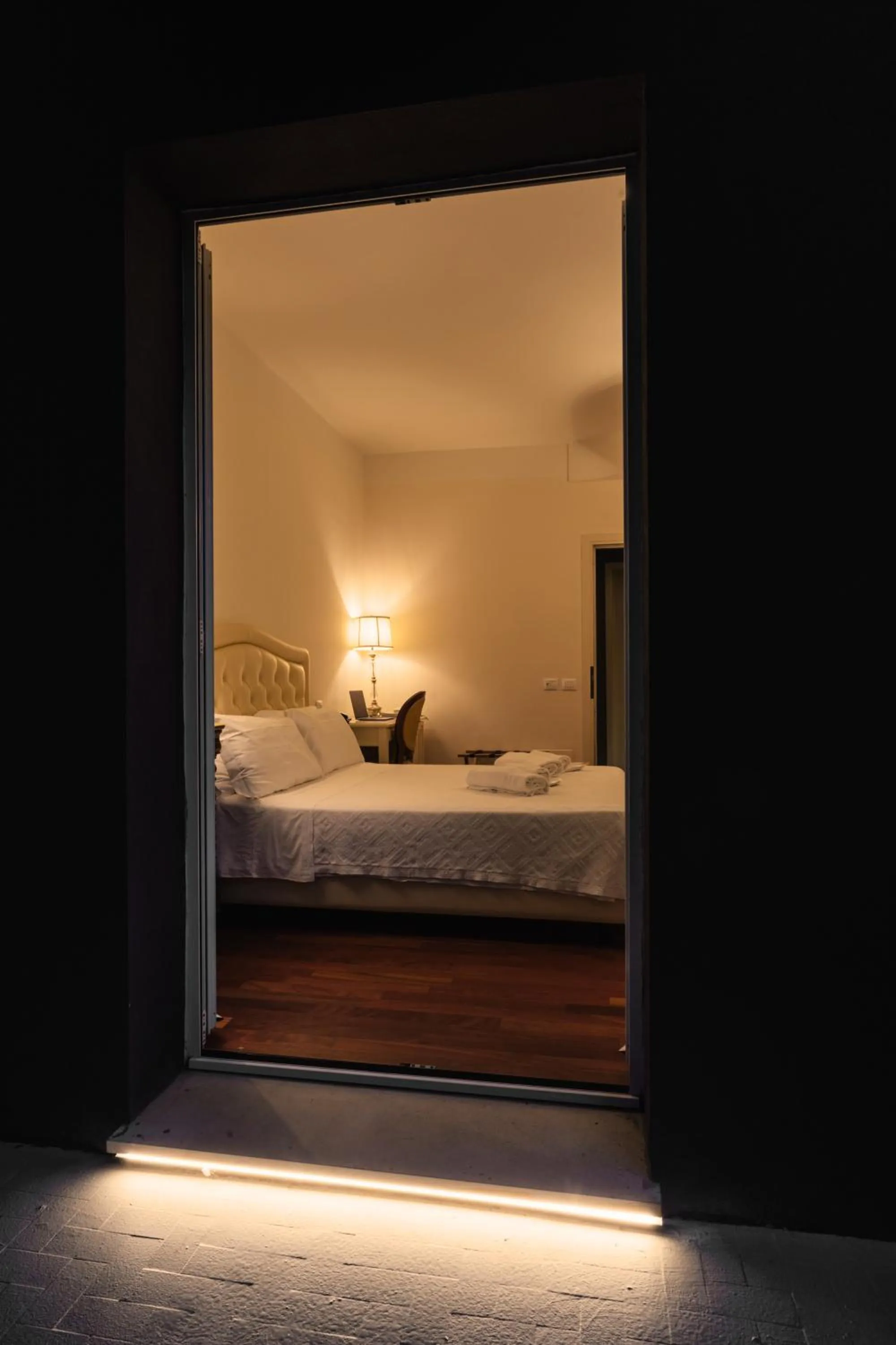 Bed in M House Art Hotel