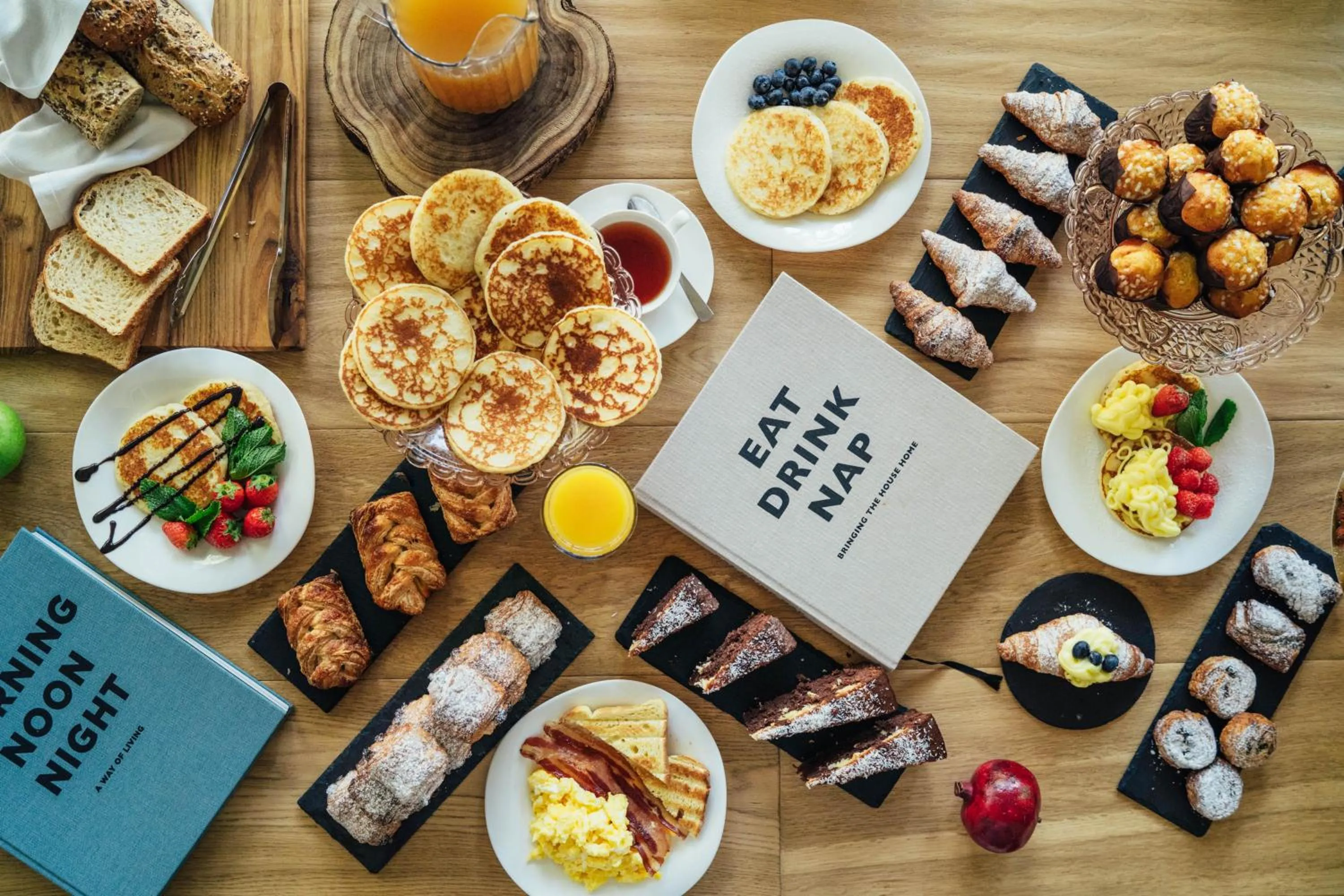 Food and drinks in M House Art Hotel