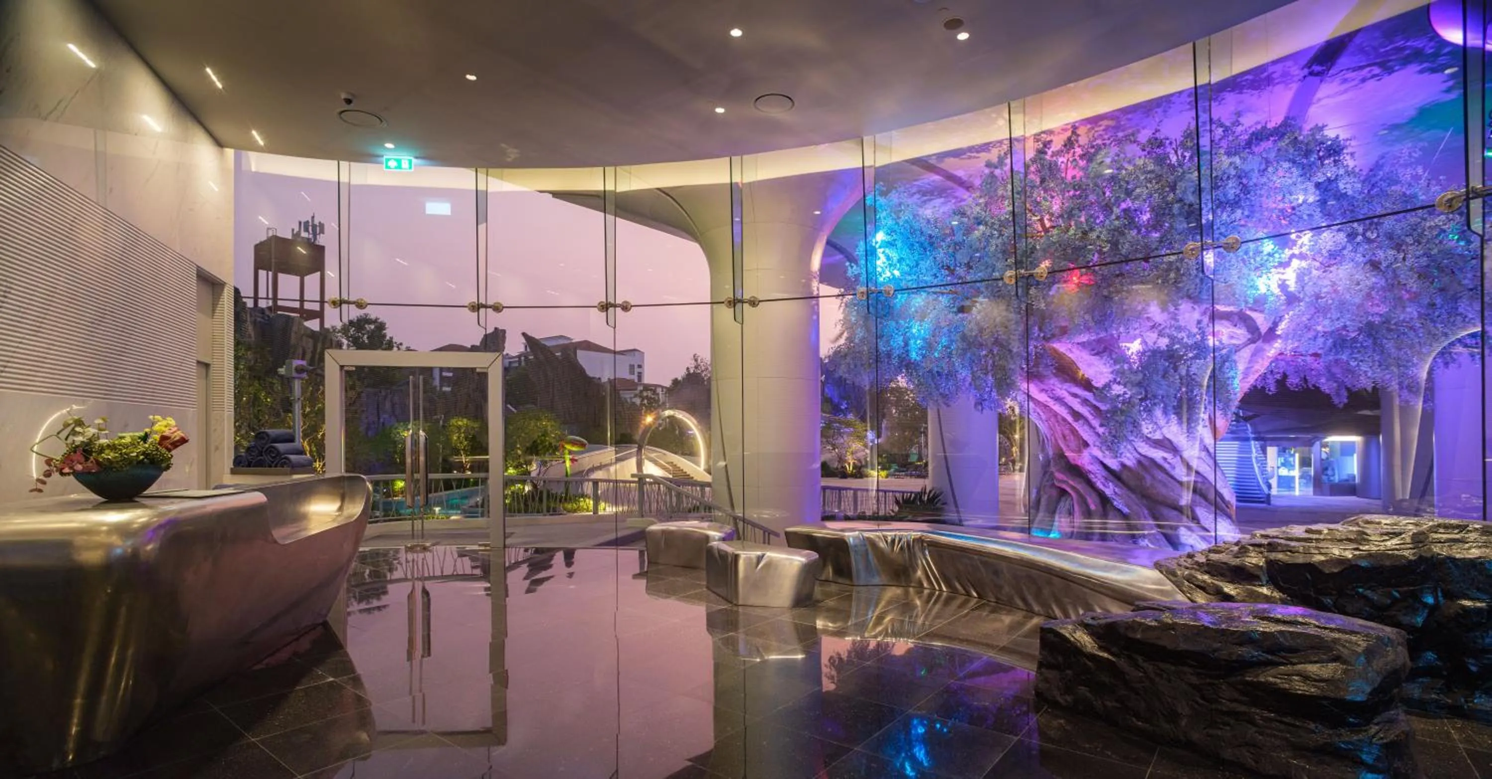 Decorative detail in Grande Centre Point Space Pattaya