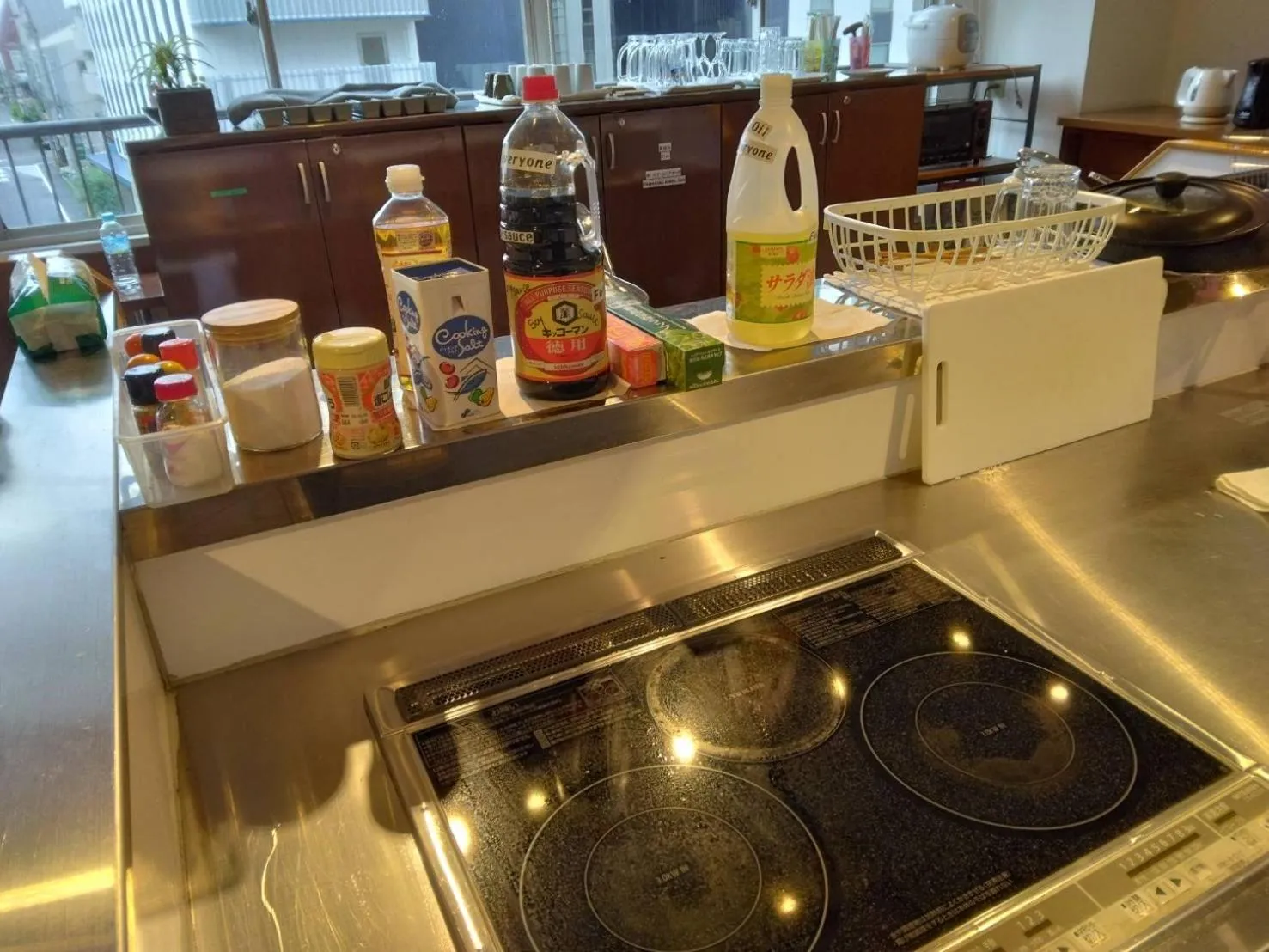 Communal kitchen in Hostel OGK