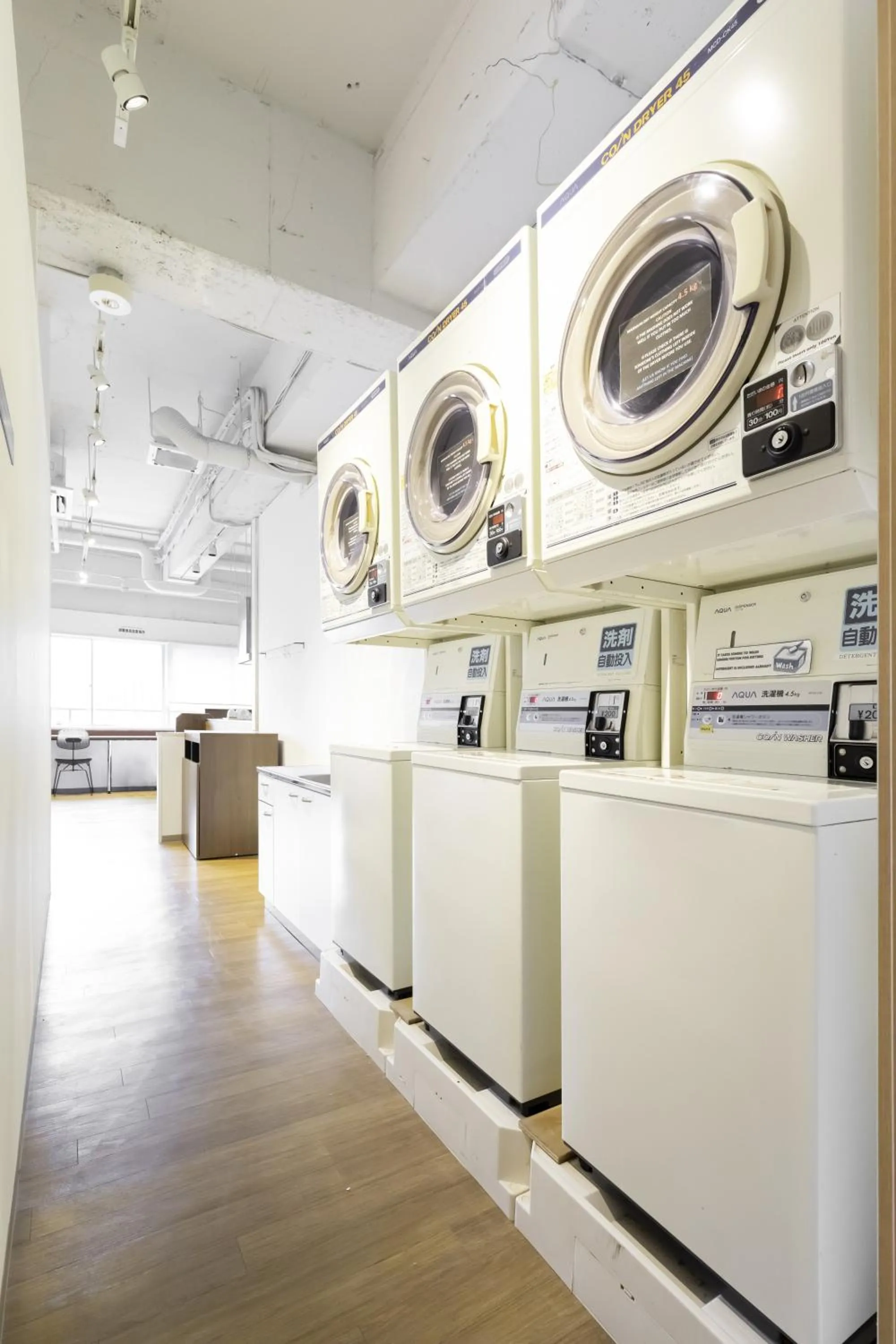 washing machine in Hostel OGK