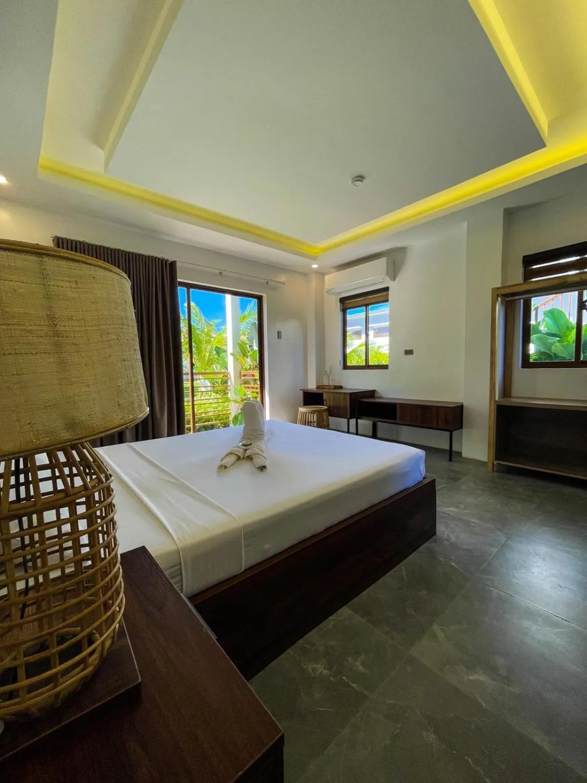 Bedroom, Bed in Red Picnic Hostel Panglao