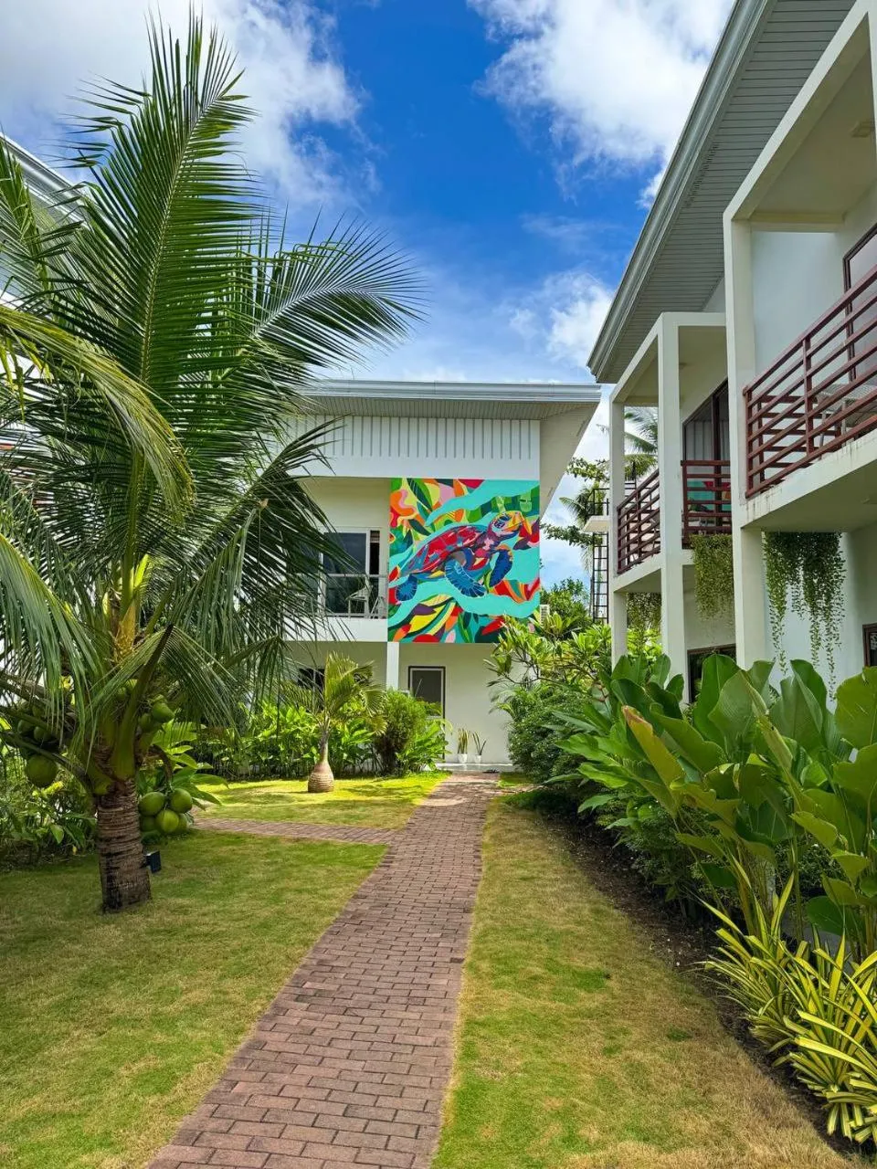 Property building in Red Picnic Hostel Panglao