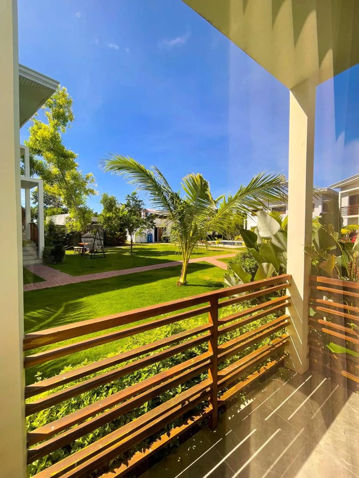 Balcony/Terrace in Red Picnic Hostel Panglao