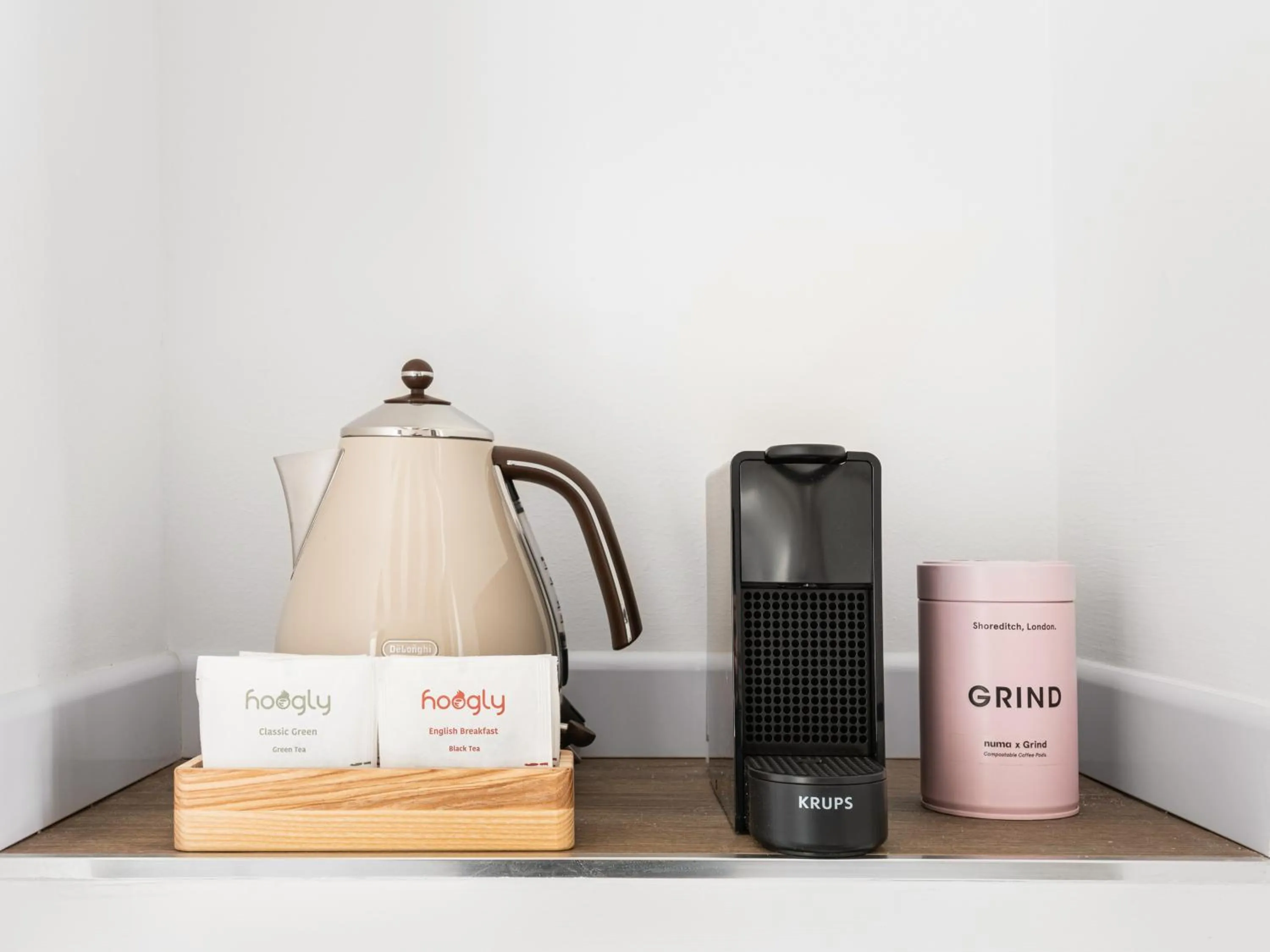 Coffee/tea facilities in Numa Rome Tullo