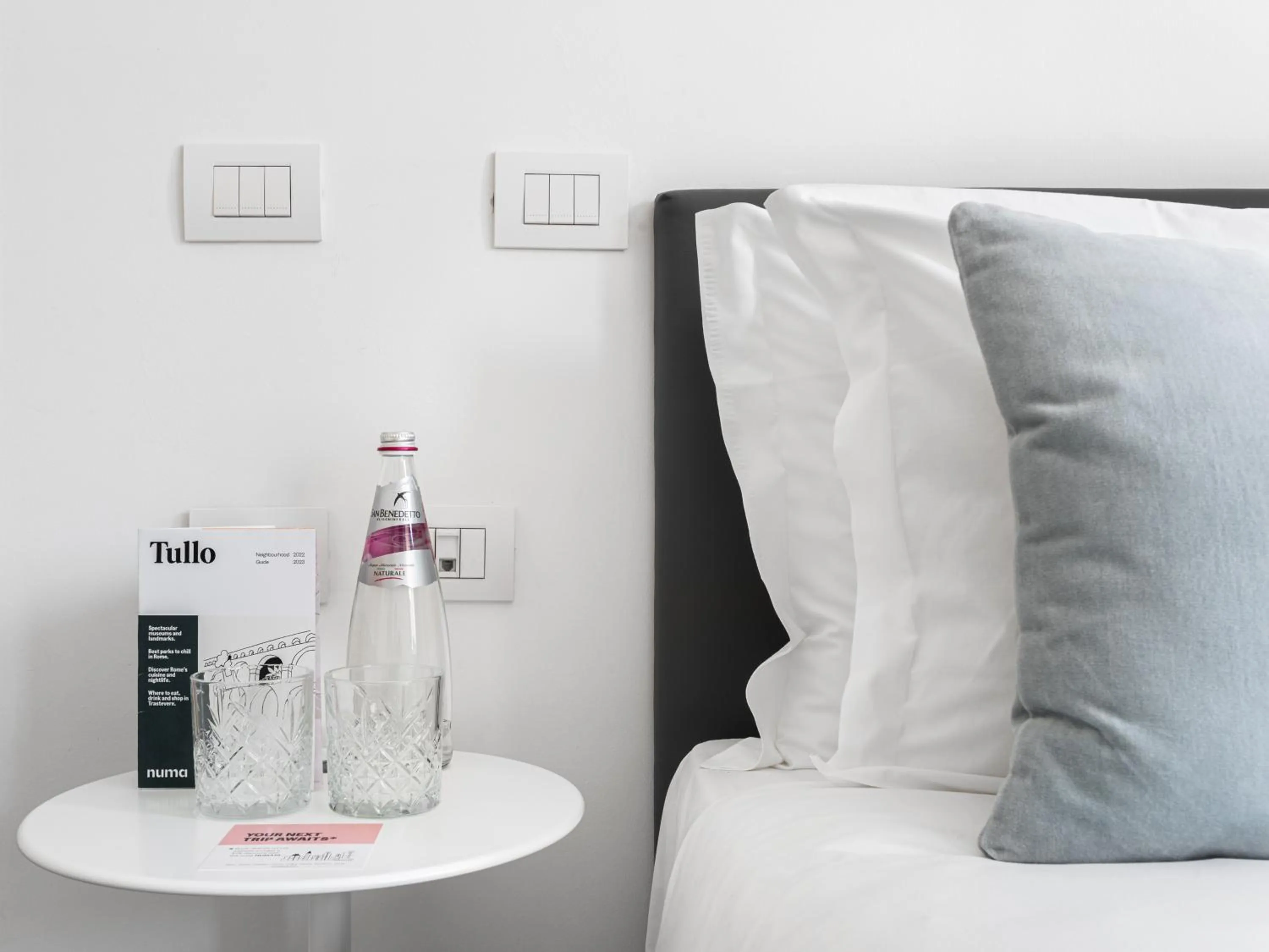 Bed in Numa Rome Tullo