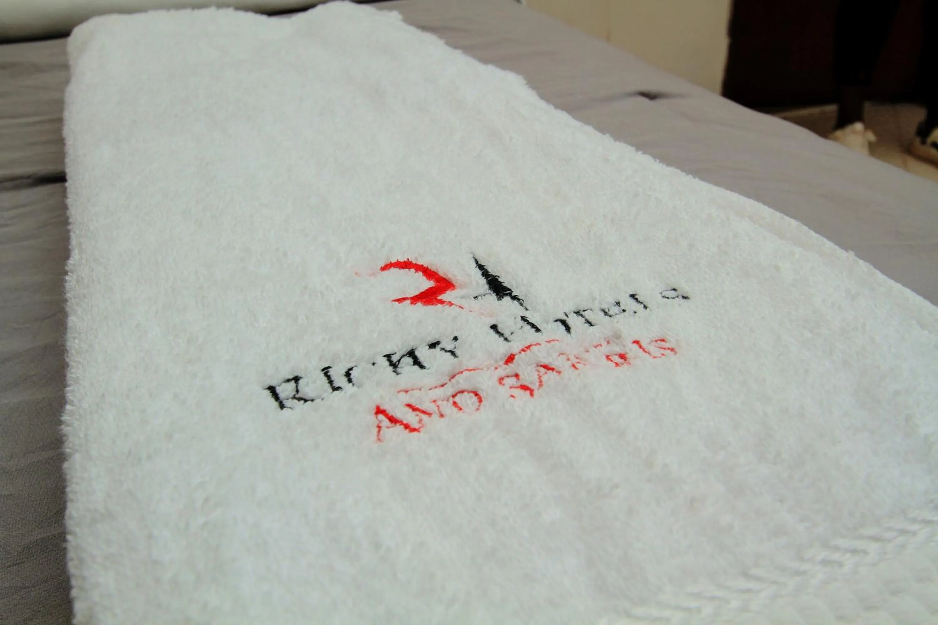towels, Bed in Richy Hotels and Safaris