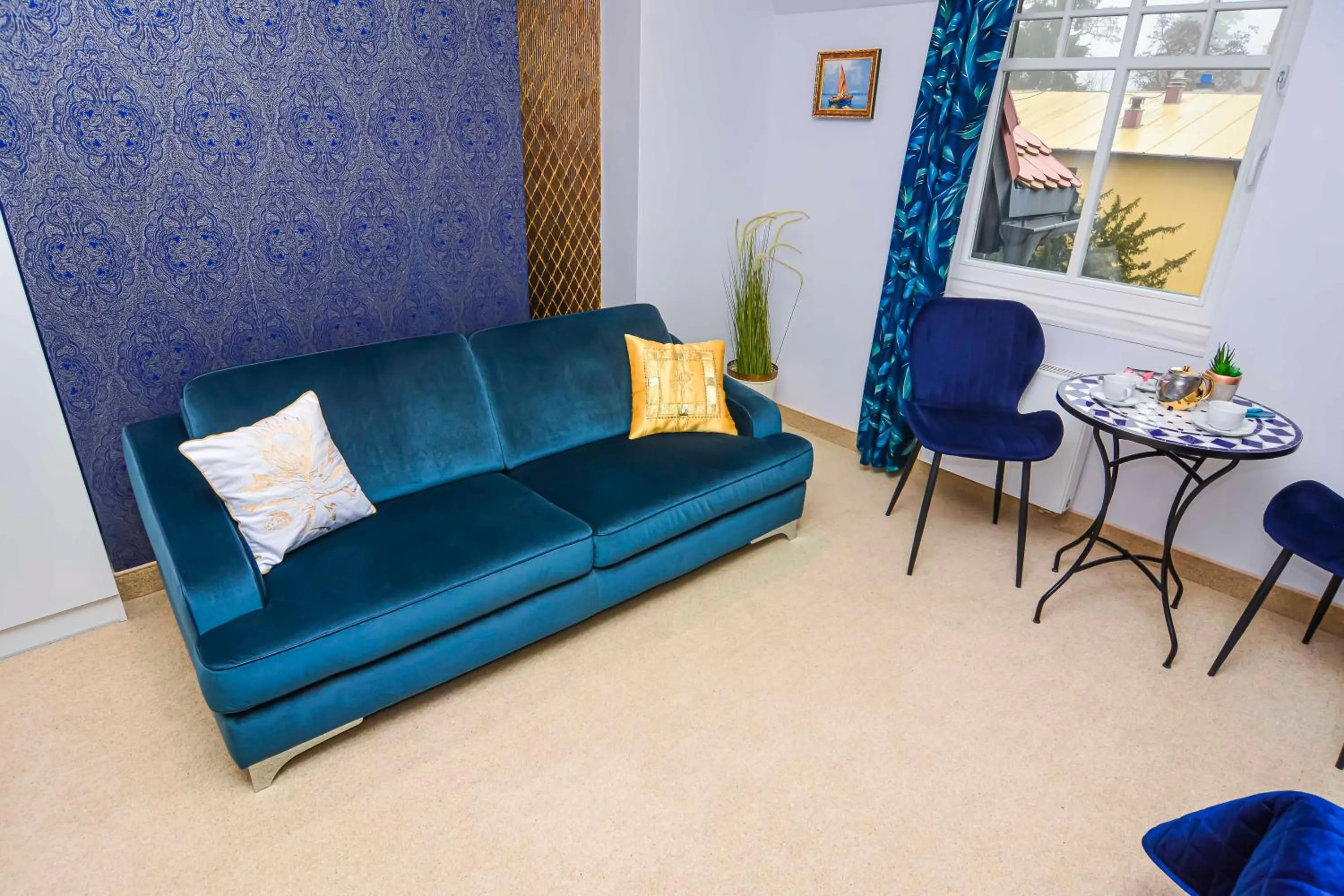 Seating area in Willa Kashmir