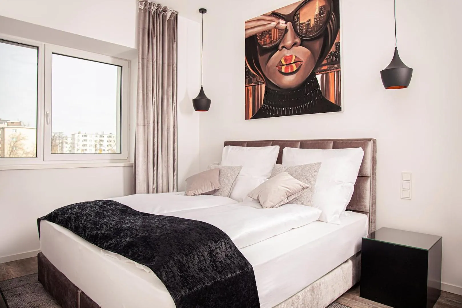 Photo of the whole room, Bed in The Faces Berlin Apartments