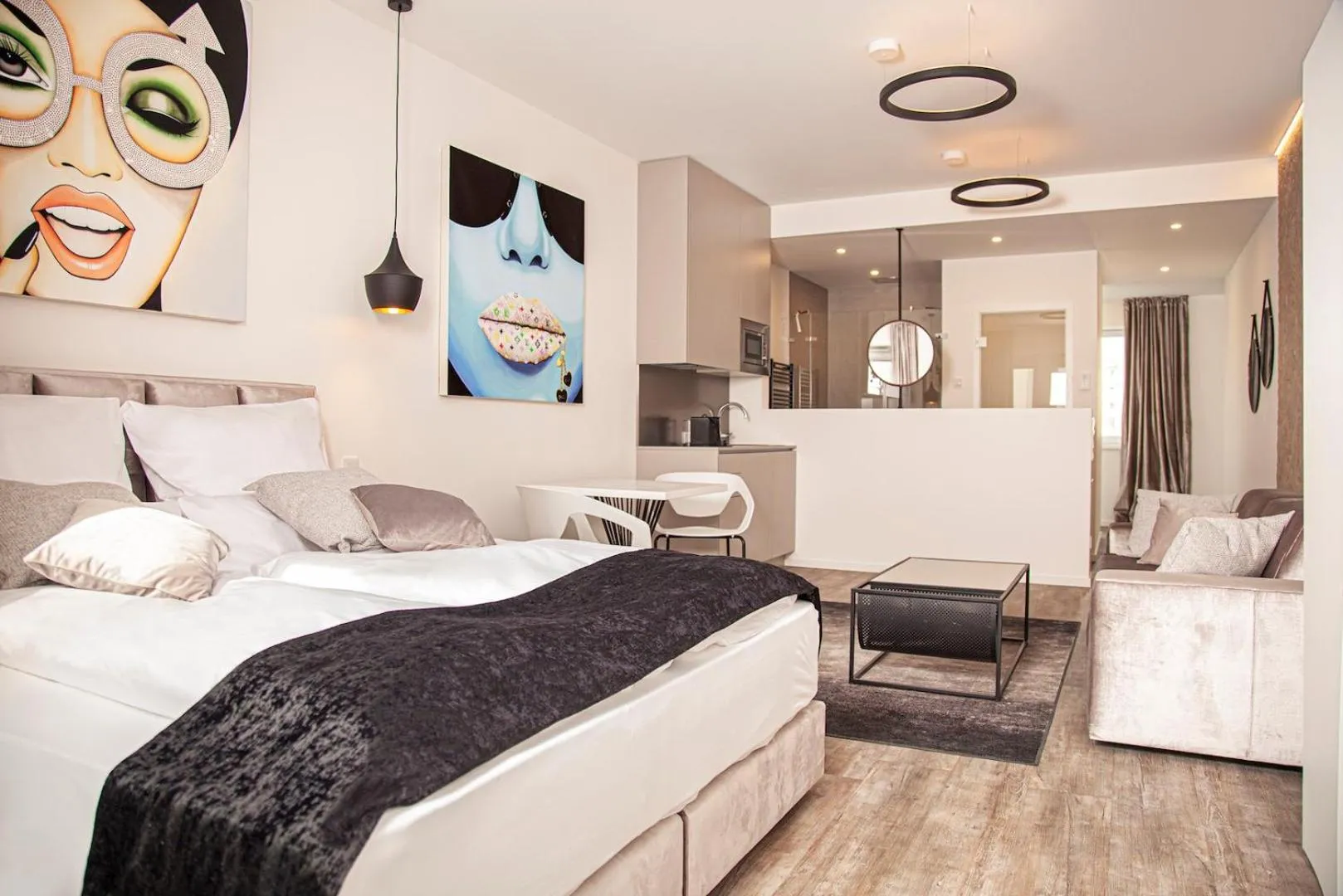 Photo of the whole room, Bed in The Faces Berlin Apartments