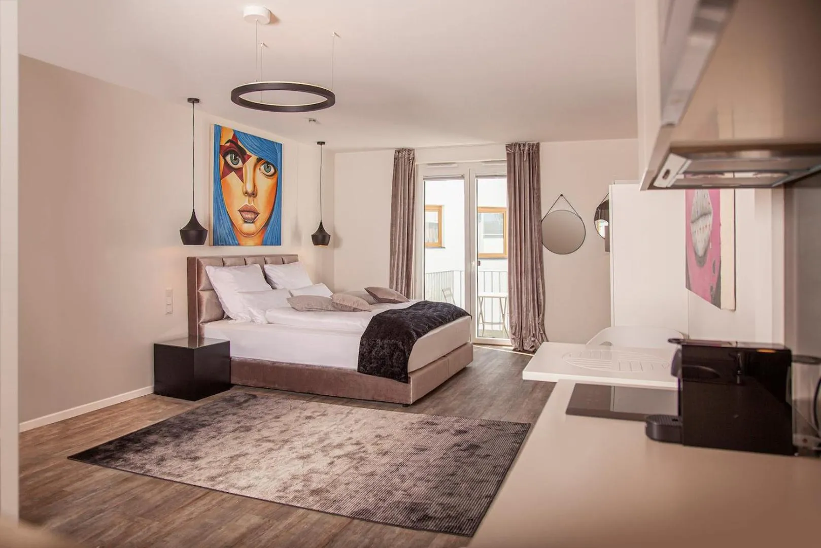 Photo of the whole room, Bed in The Faces Berlin Apartments