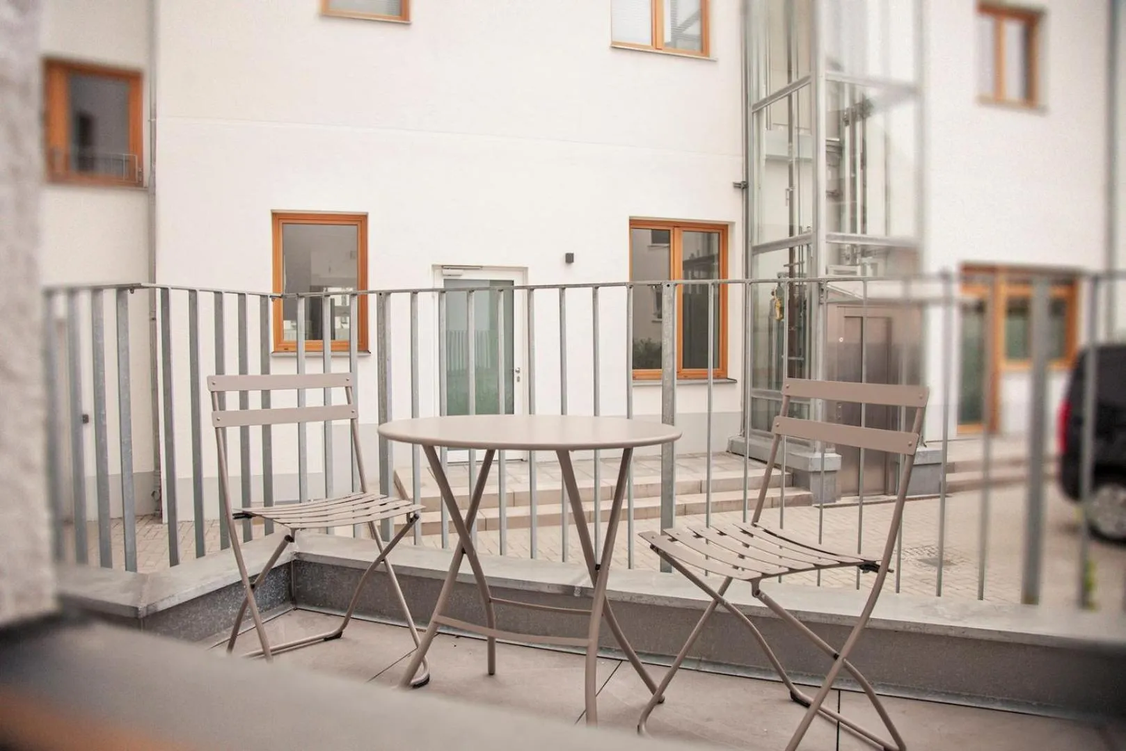 Balcony/Terrace in The Faces Berlin Apartments