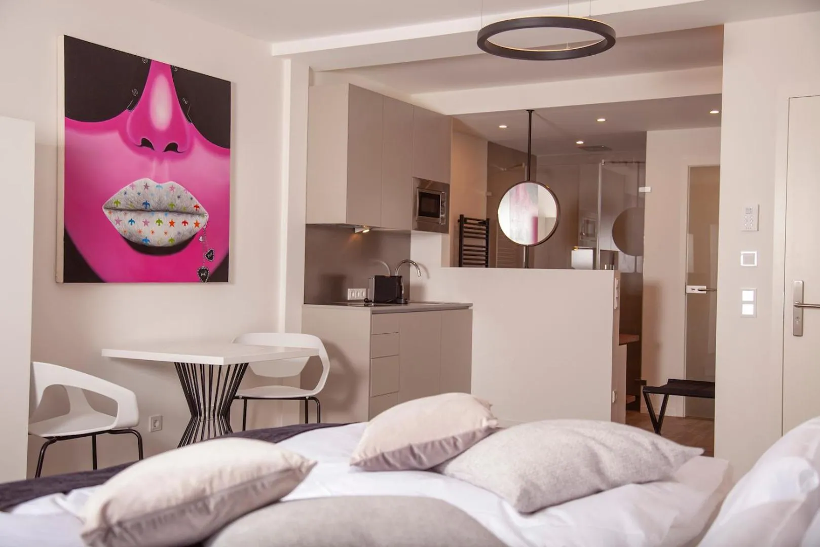 Photo of the whole room, Bed in The Faces Berlin Apartments