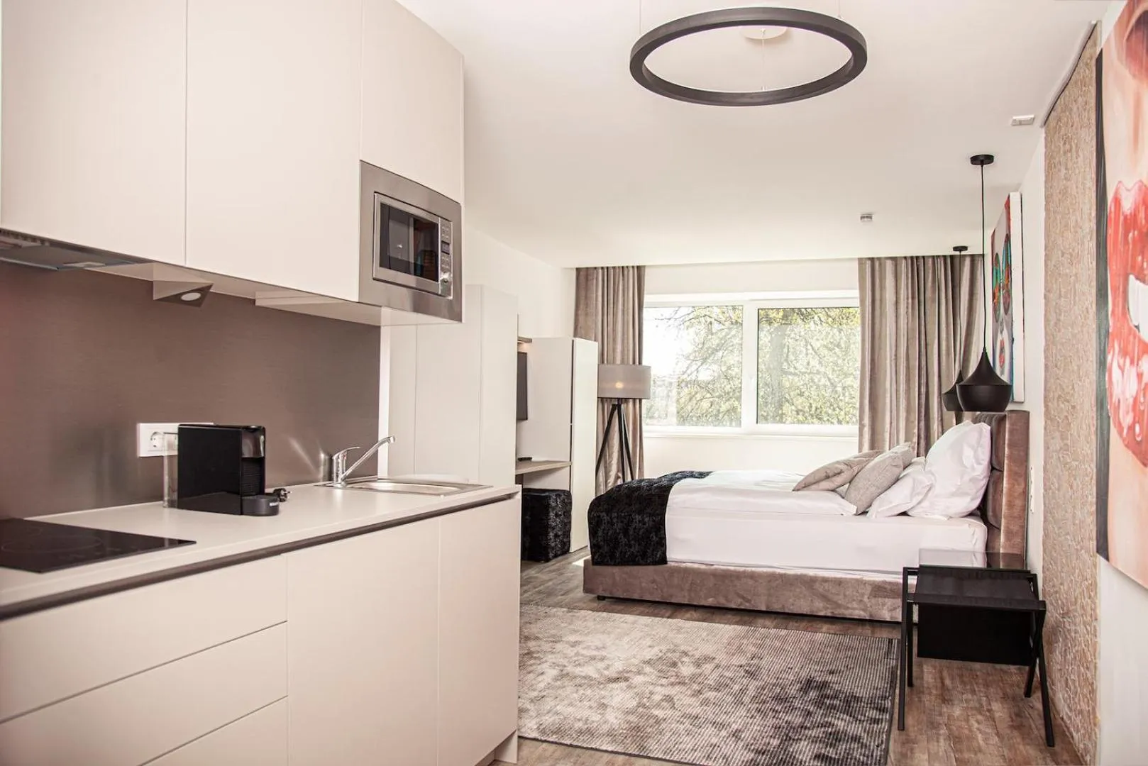 Photo of the whole room, Bed in The Faces Berlin Apartments