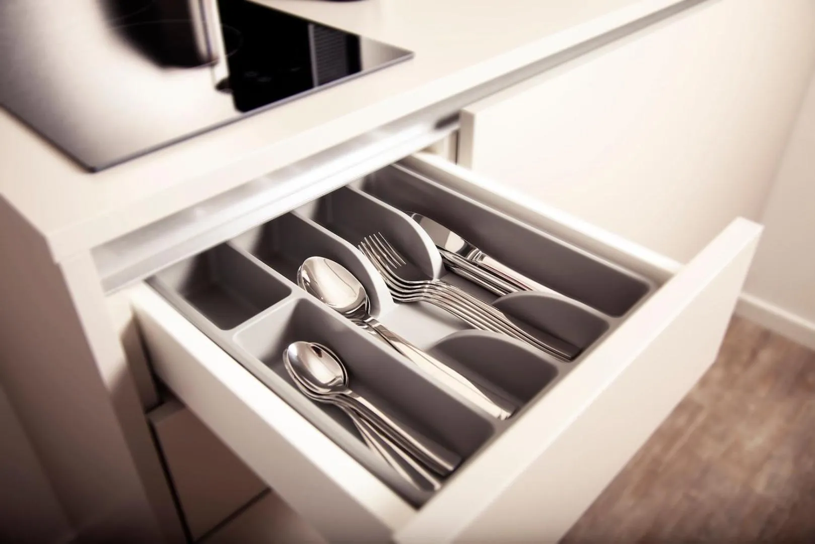 Kitchen or kitchenette in The Faces Berlin Apartments