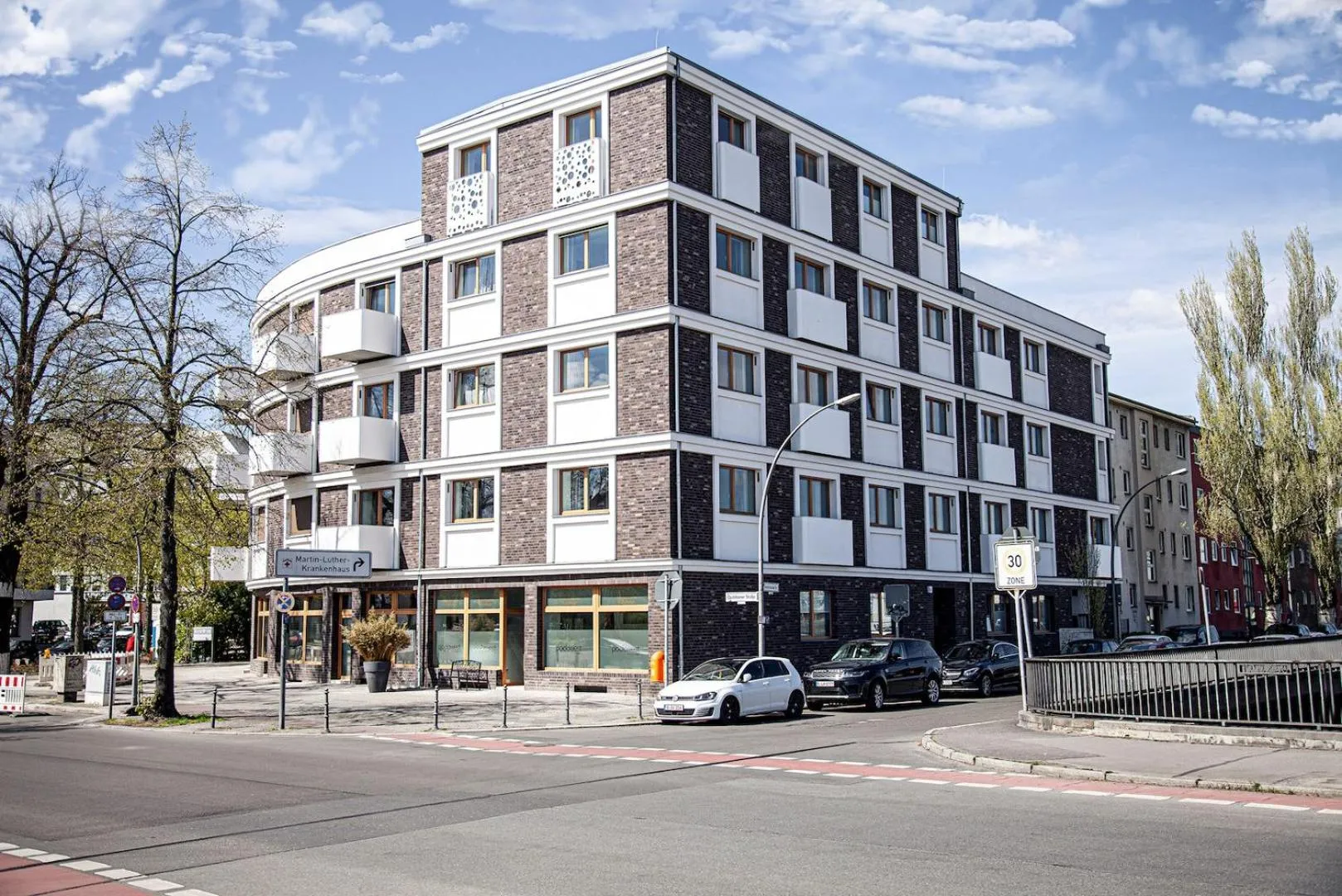 Property building in The Faces Berlin Apartments