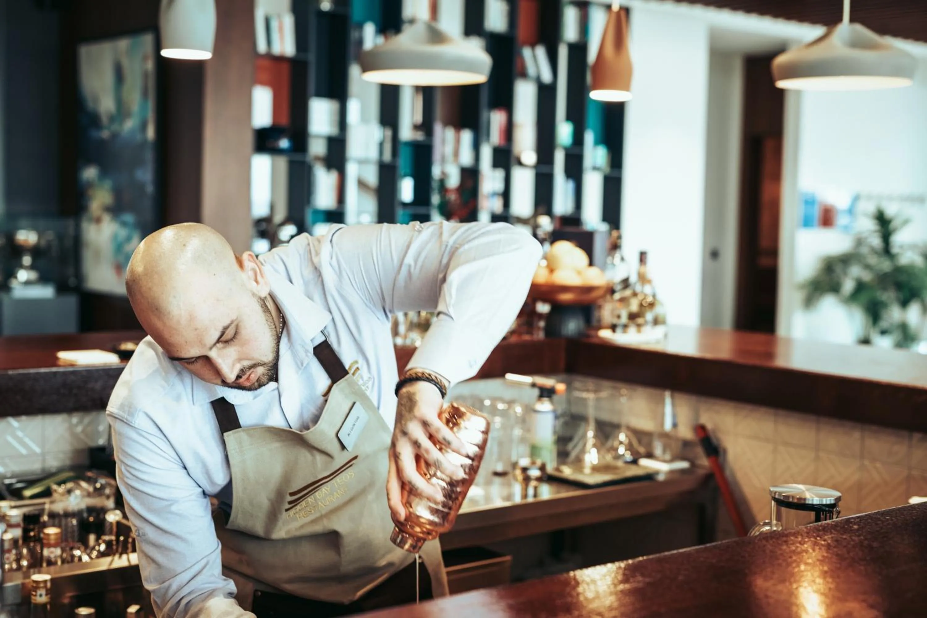 Restaurant/places to eat in Hiddenbay Teos Hotel