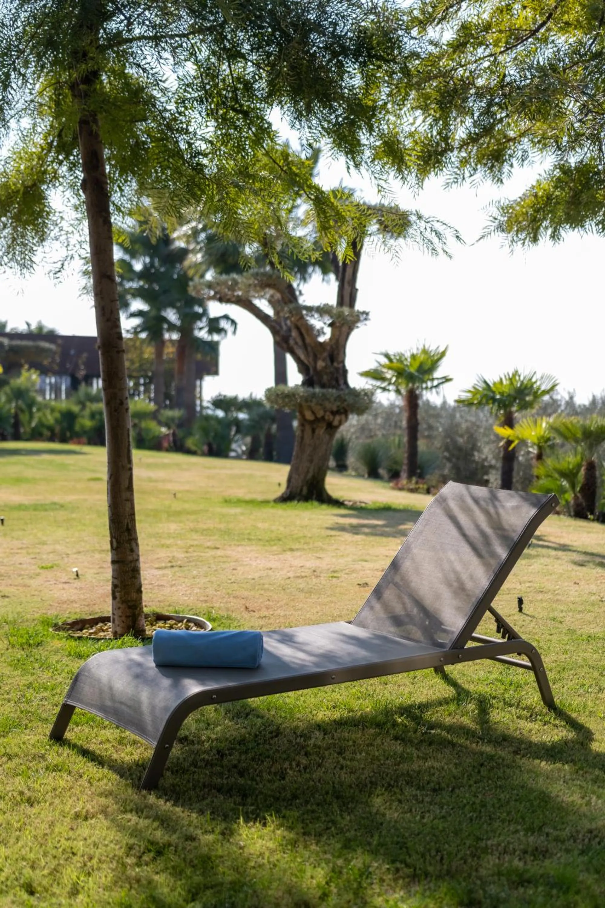 sunbed in Hiddenbay Teos Hotel