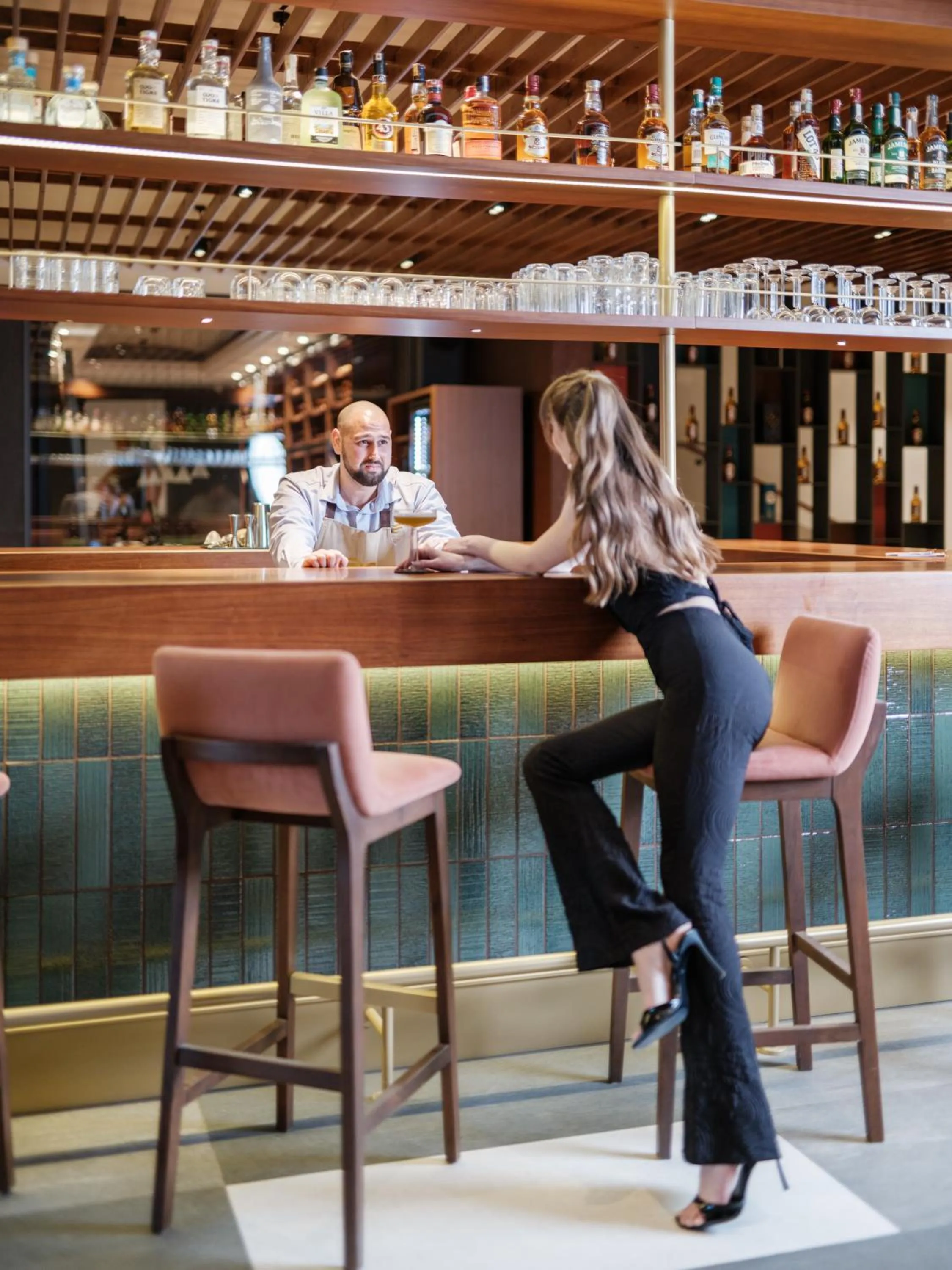 Lounge or bar in Hiddenbay Teos Hotel