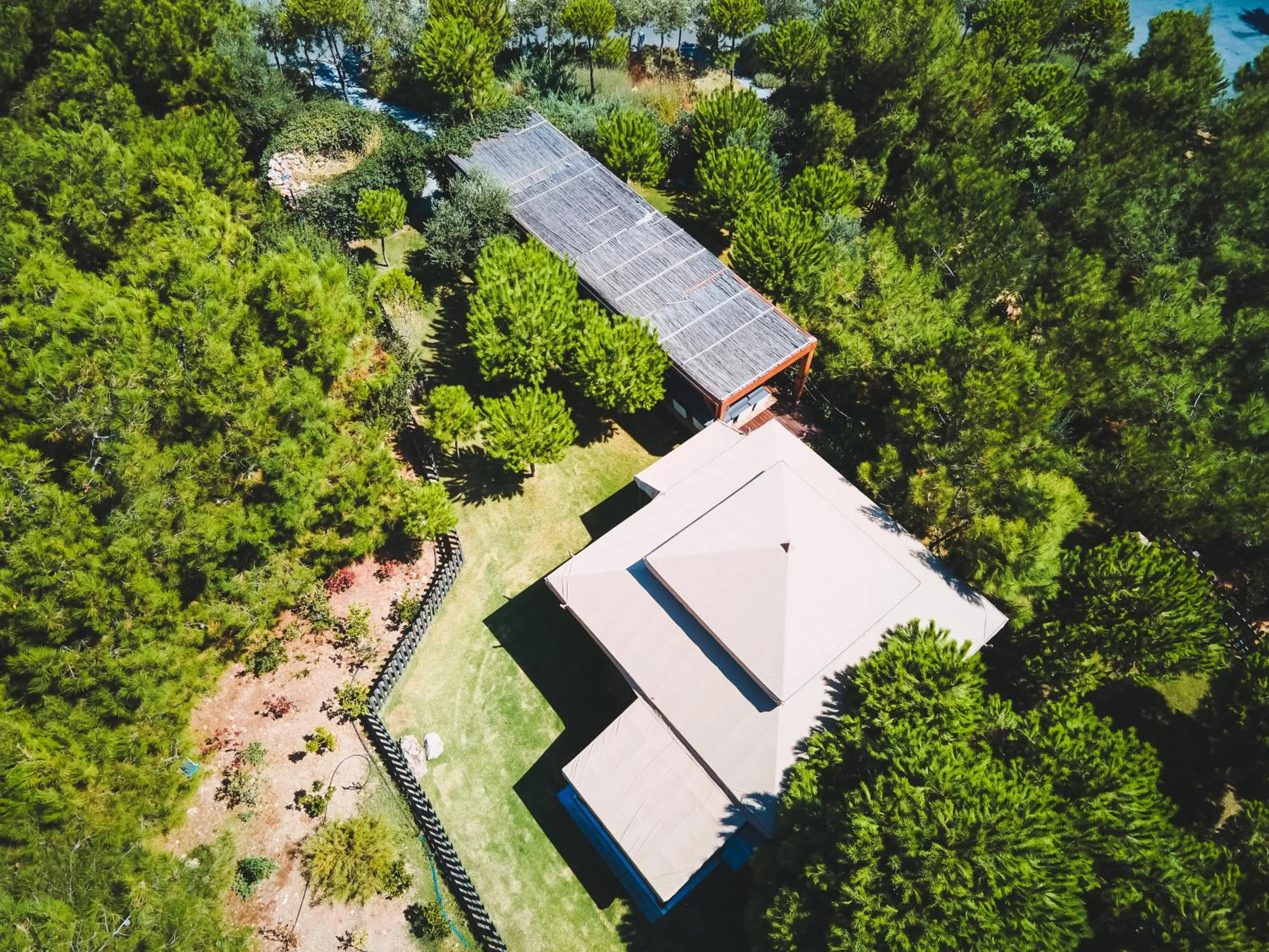 Bird's eye view in Hiddenbay Teos Hotel