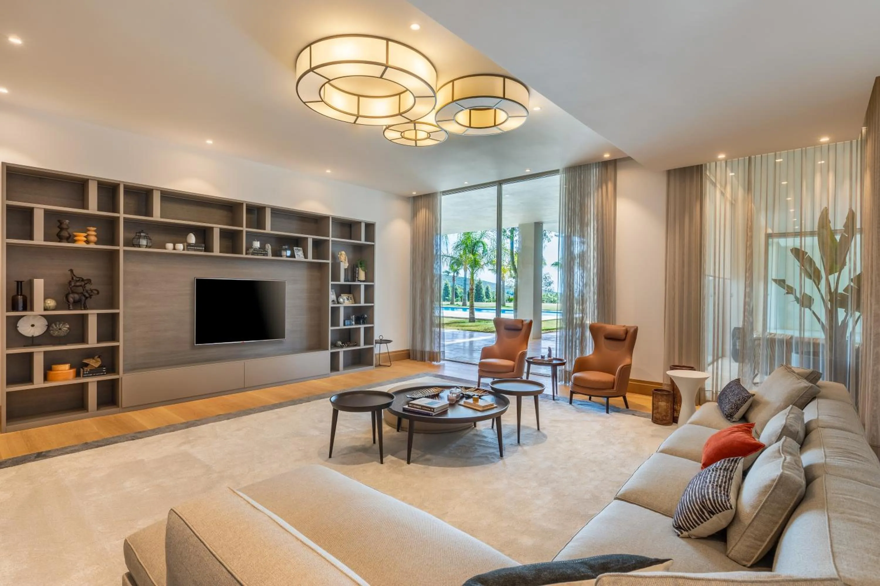 Living room in Hiddenbay Teos Hotel