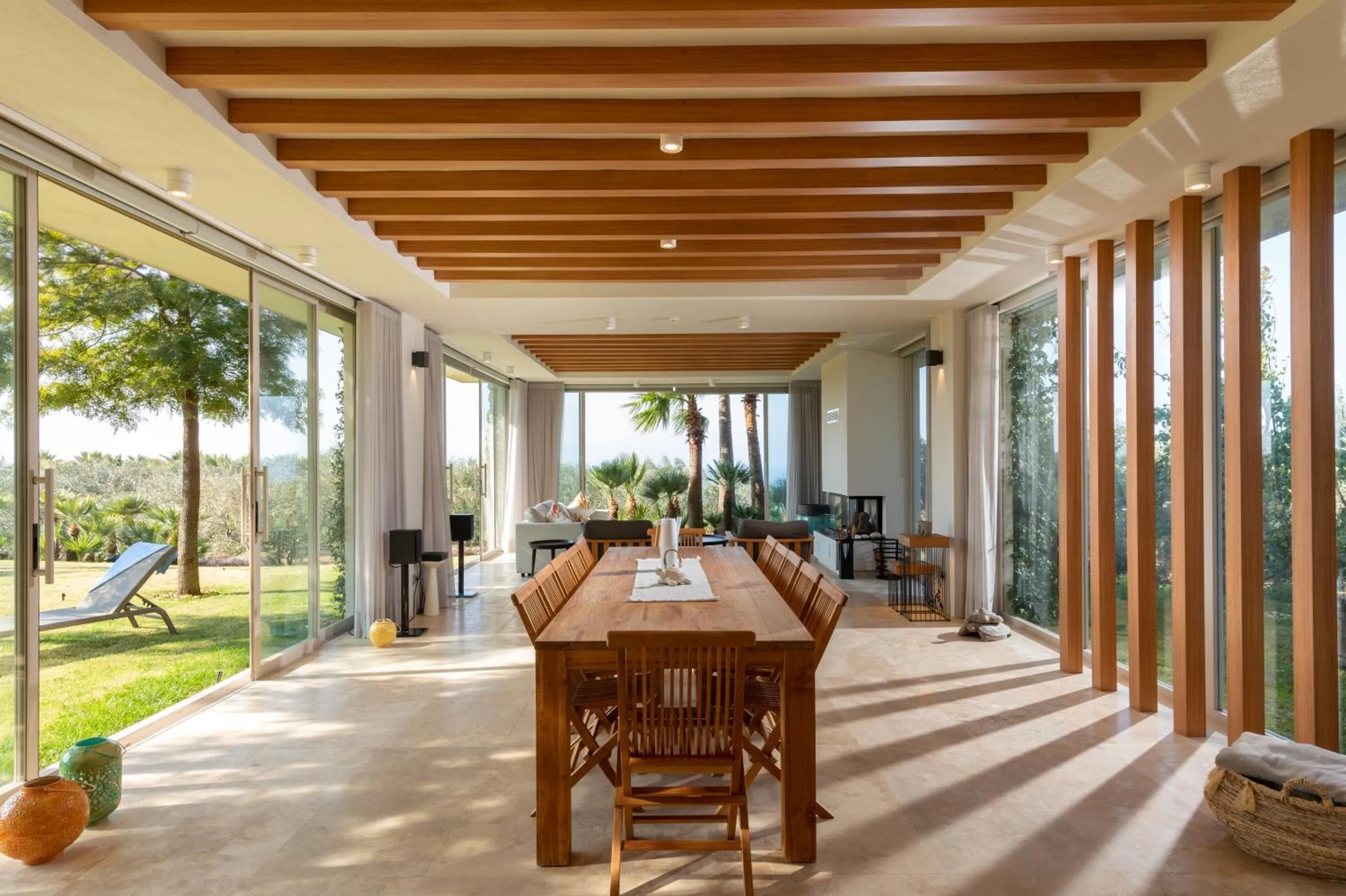 Garden in Hiddenbay Teos Hotel