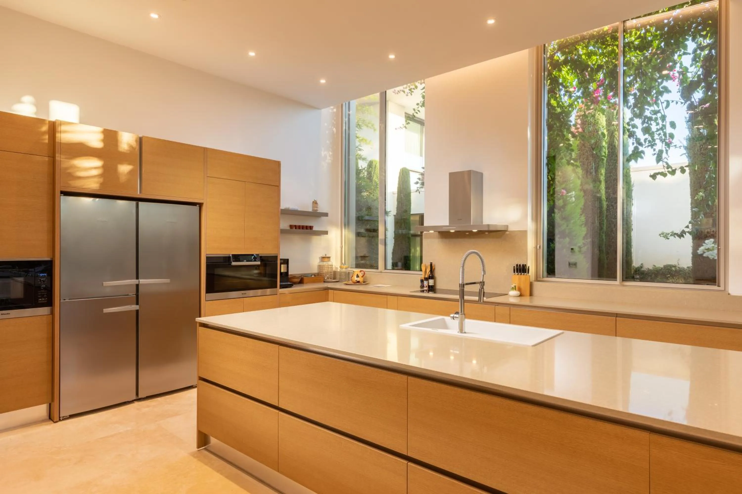 Kitchen or kitchenette in Hiddenbay Teos Hotel