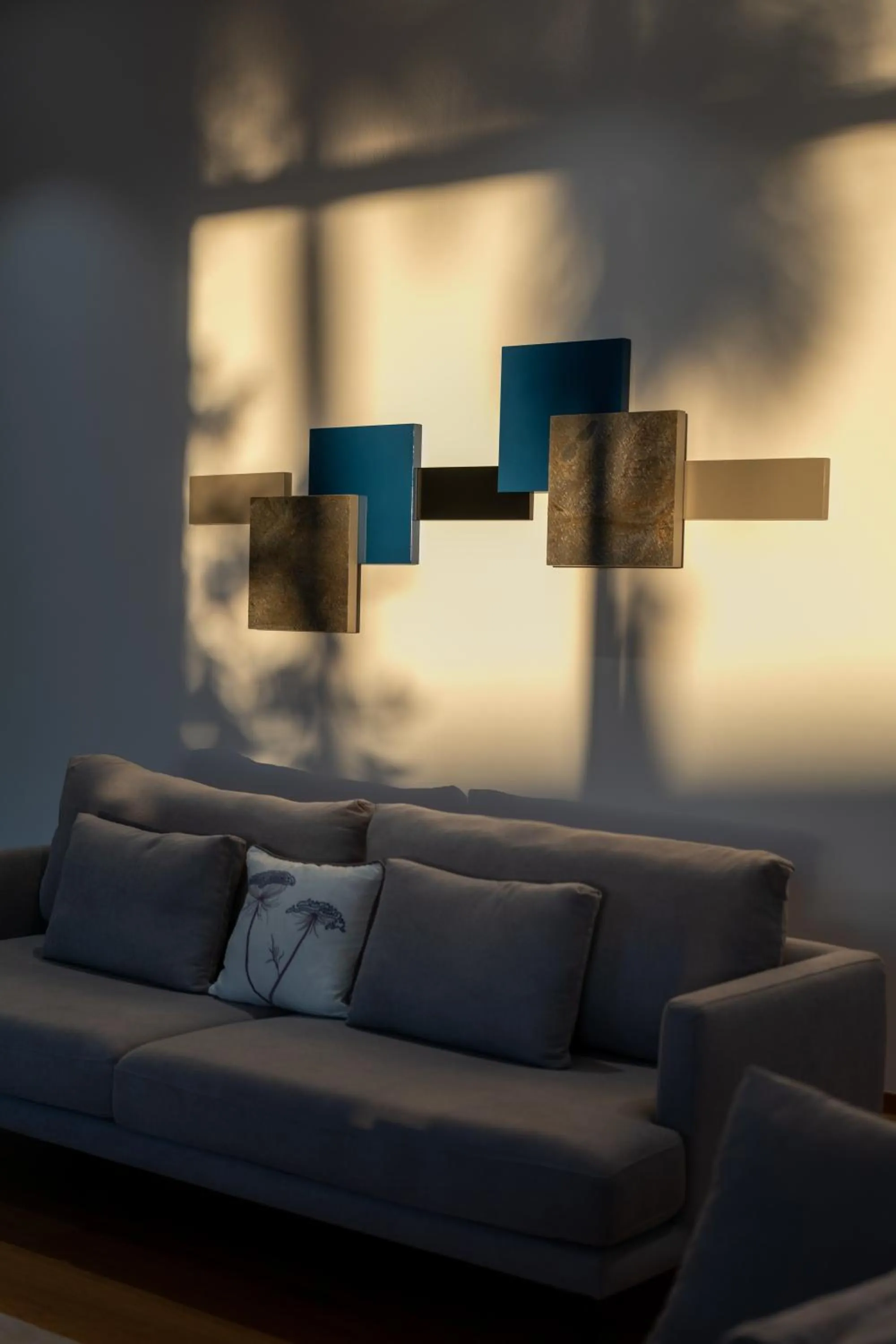 Seating area in Hiddenbay Teos Hotel