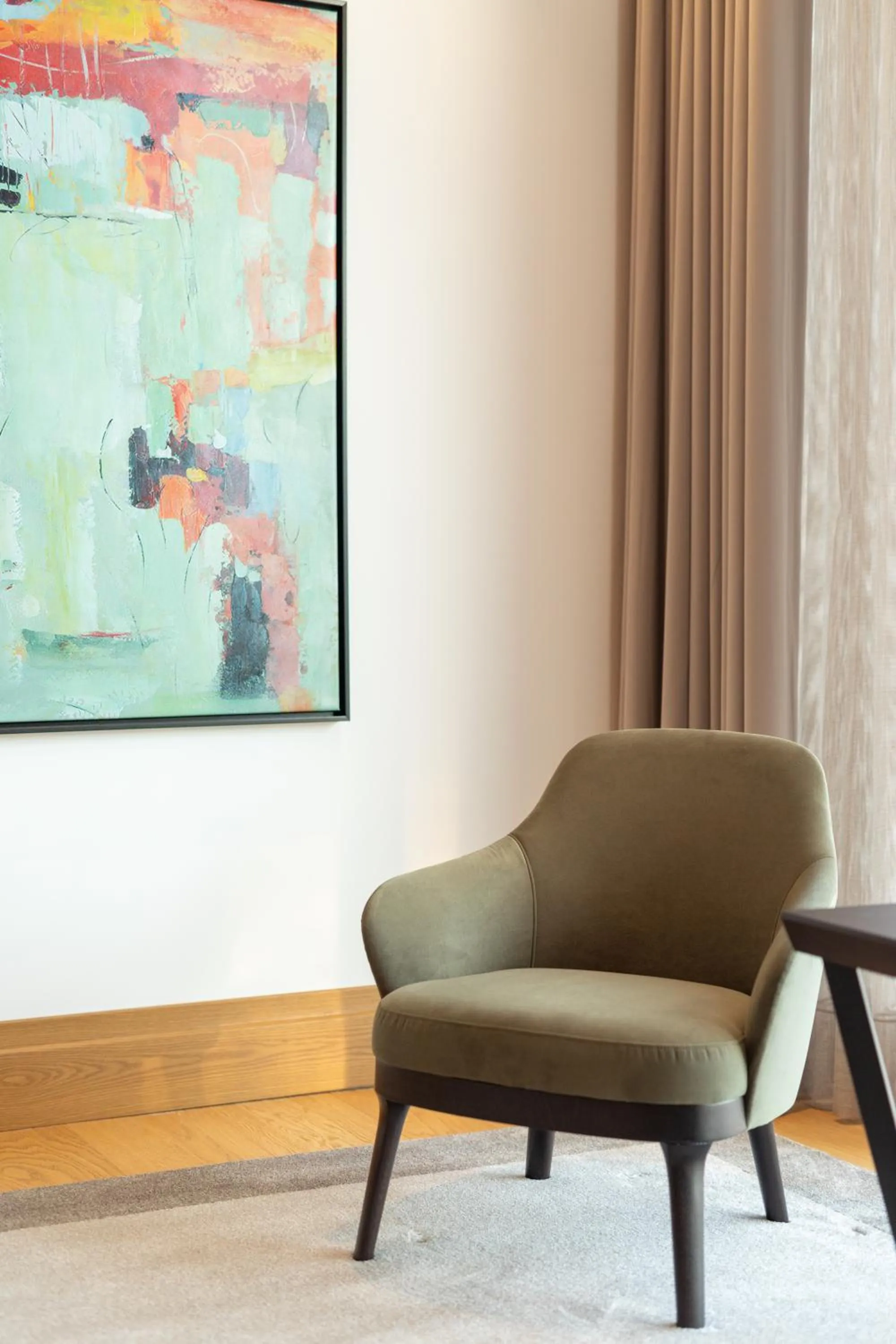 Seating area in Hiddenbay Teos Hotel