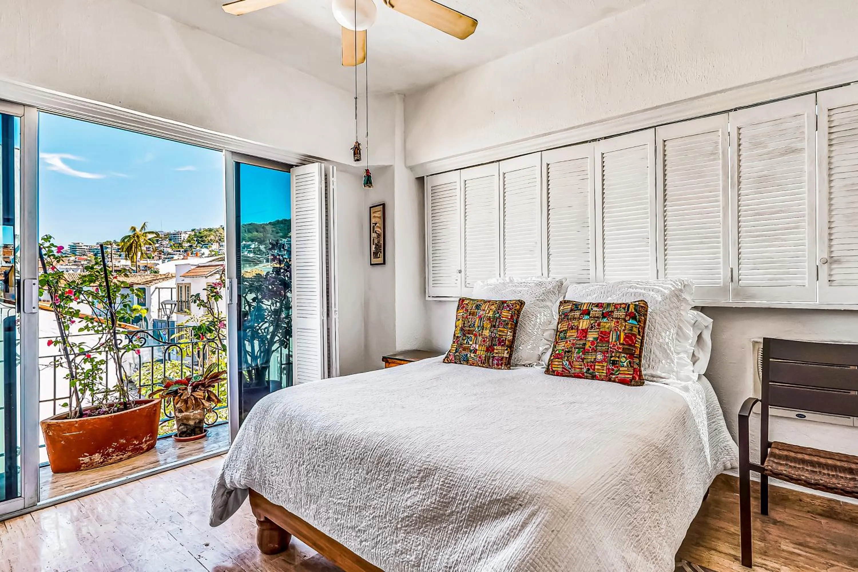 Bed in Malecon Beach Side Downtown Condo