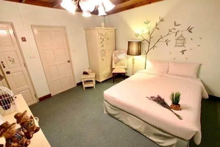 Bed in The Colored House Jomtien